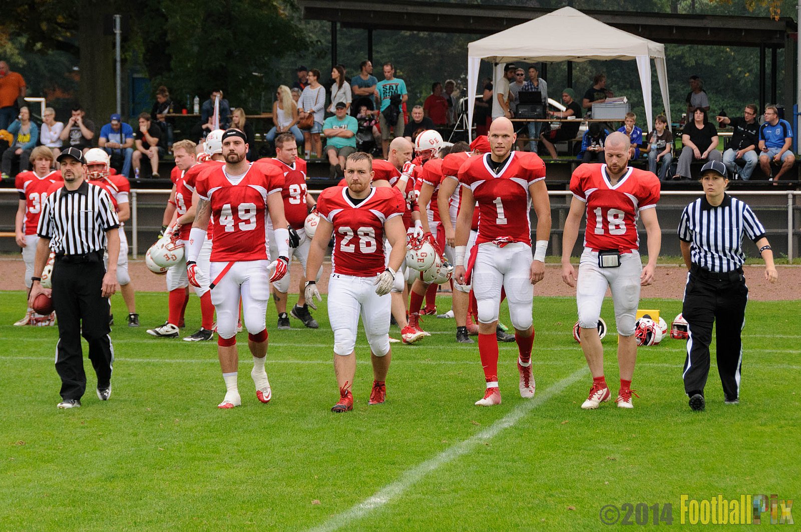 Gelsenkirchen Devils vs. Mönchengladbach Wolfpack  - 06.09.2014 Gelsenkirchen Devils vs. Mönchengladbach Wolfpack (26:20) 