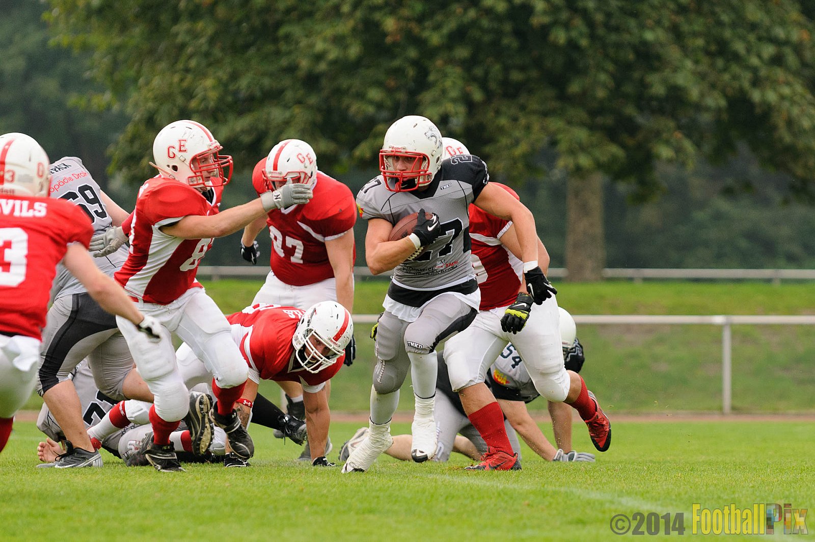 Gelsenkirchen Devils vs. Mönchengladbach Wolfpack  - 06.09.2014 Gelsenkirchen Devils vs. Mönchengladbach Wolfpack (26:20) 