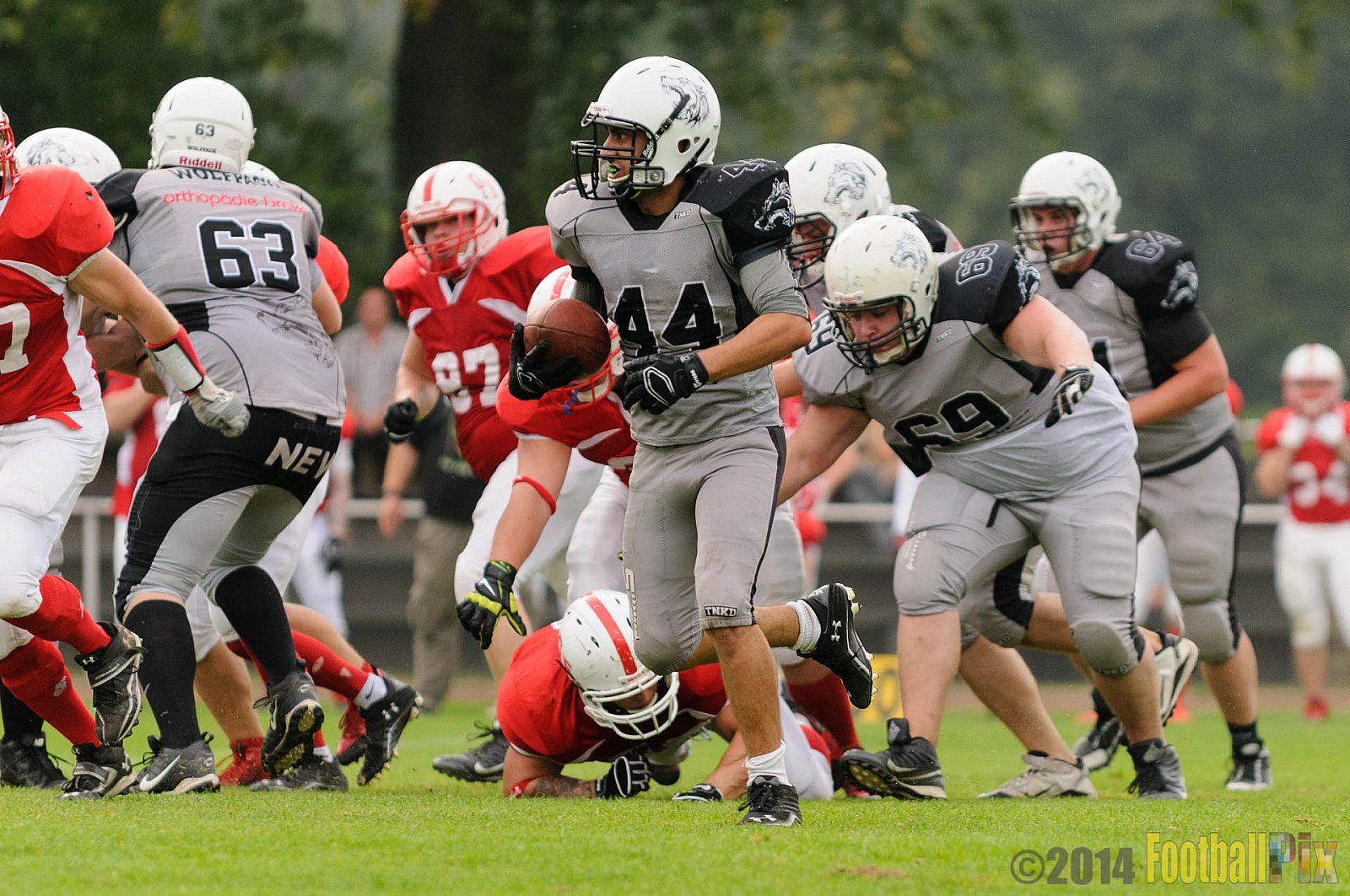 Gelsenkirchen Devils vs. Mönchengladbach Wolfpack  - 06.09.2014 Gelsenkirchen Devils vs. Mönchengladbach Wolfpack (26:20) 