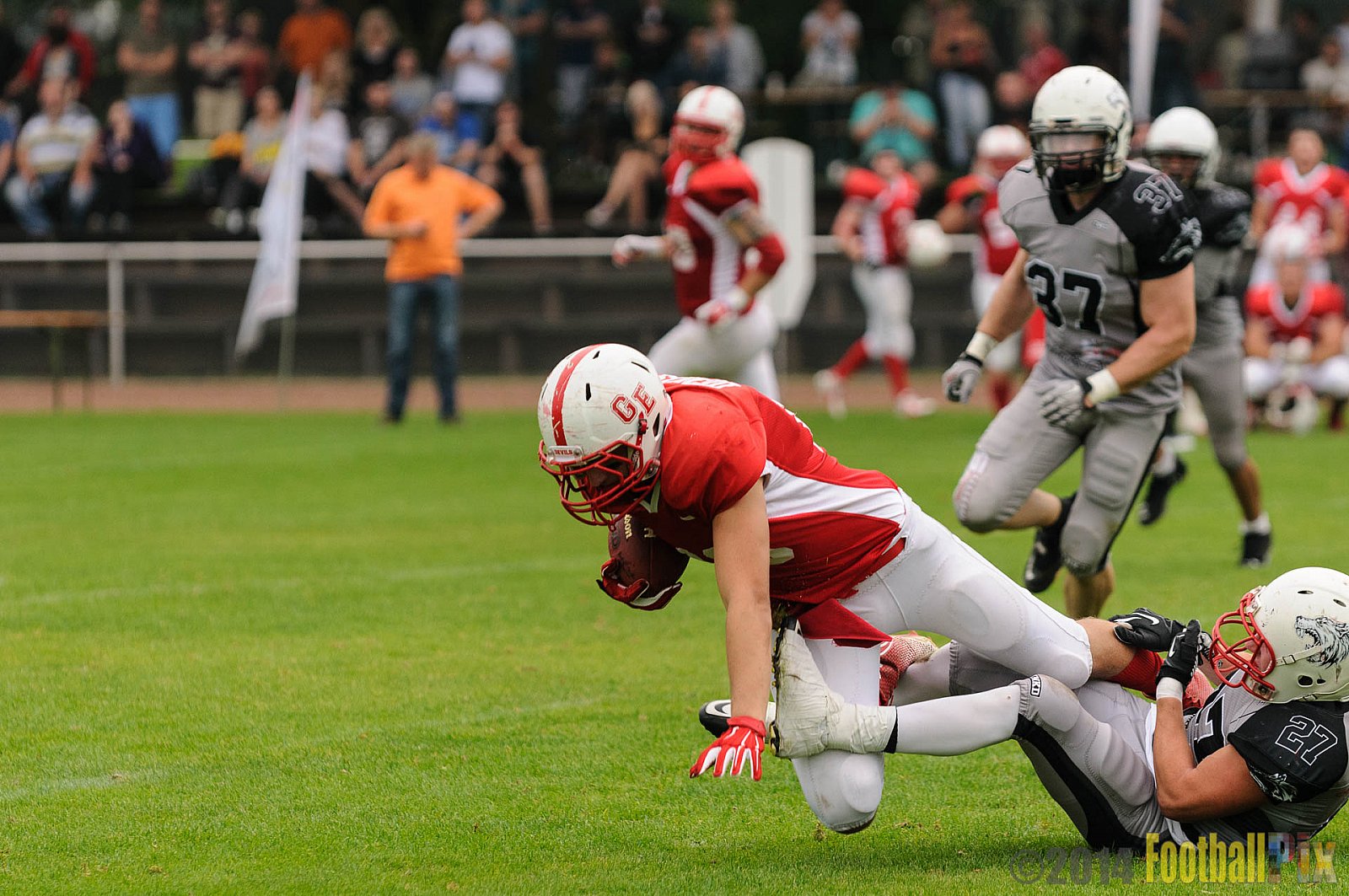 Gelsenkirchen Devils vs. Mönchengladbach Wolfpack  - 06.09.2014 Gelsenkirchen Devils vs. Mönchengladbach Wolfpack (26:20) 