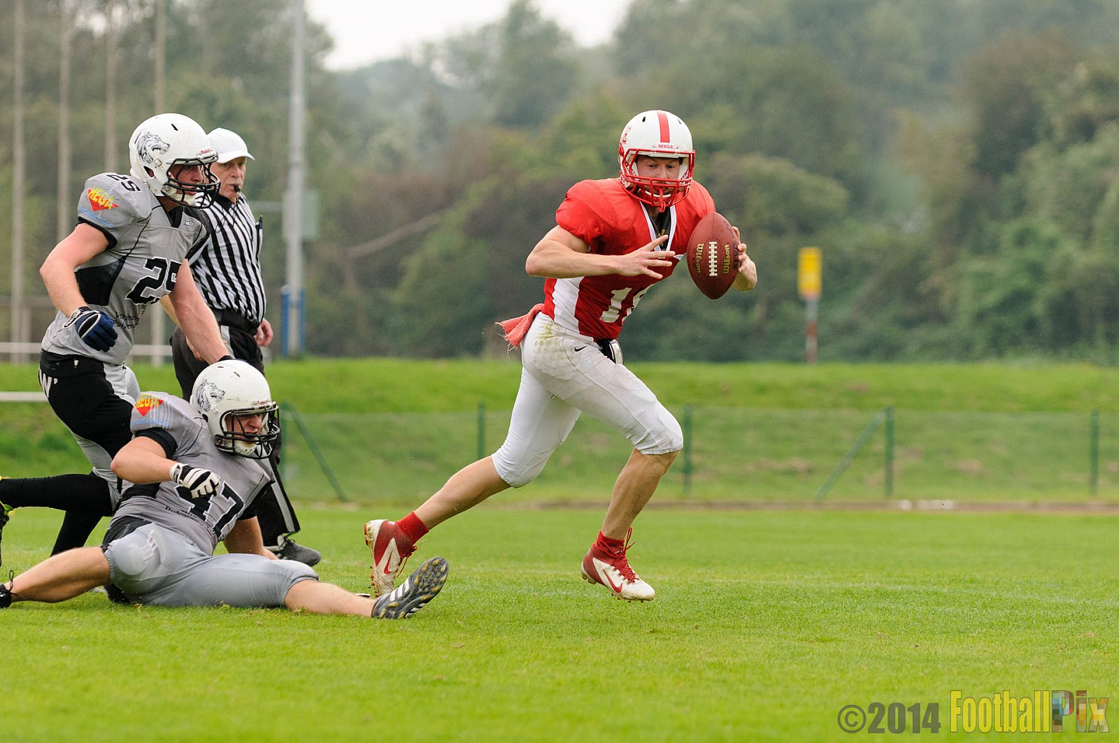 Gelsenkirchen Devils vs. Mönchengladbach Wolfpack  - 06.09.2014 Gelsenkirchen Devils vs. Mönchengladbach Wolfpack (26:20) 