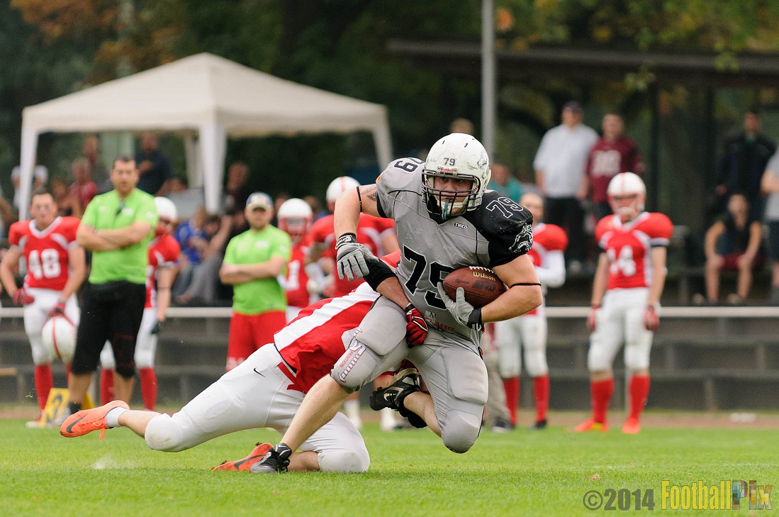 Gelsenkirchen Devils vs. Mönchengladbach Wolfpack  - 06.09.2014 Gelsenkirchen Devils vs. Mönchengladbach Wolfpack (26:20) 