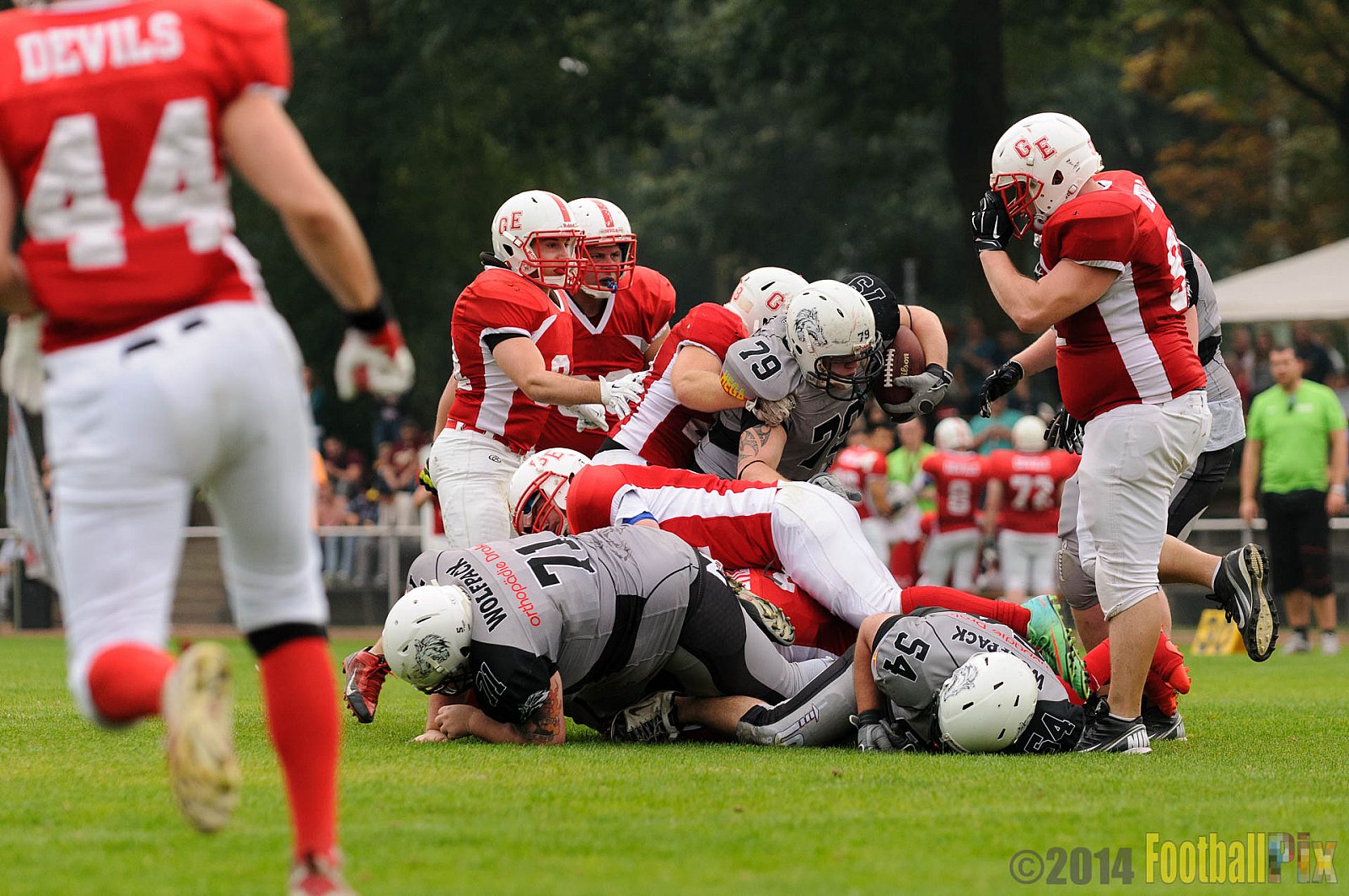 Gelsenkirchen Devils vs. Mönchengladbach Wolfpack  - 06.09.2014 Gelsenkirchen Devils vs. Mönchengladbach Wolfpack (26:20) 