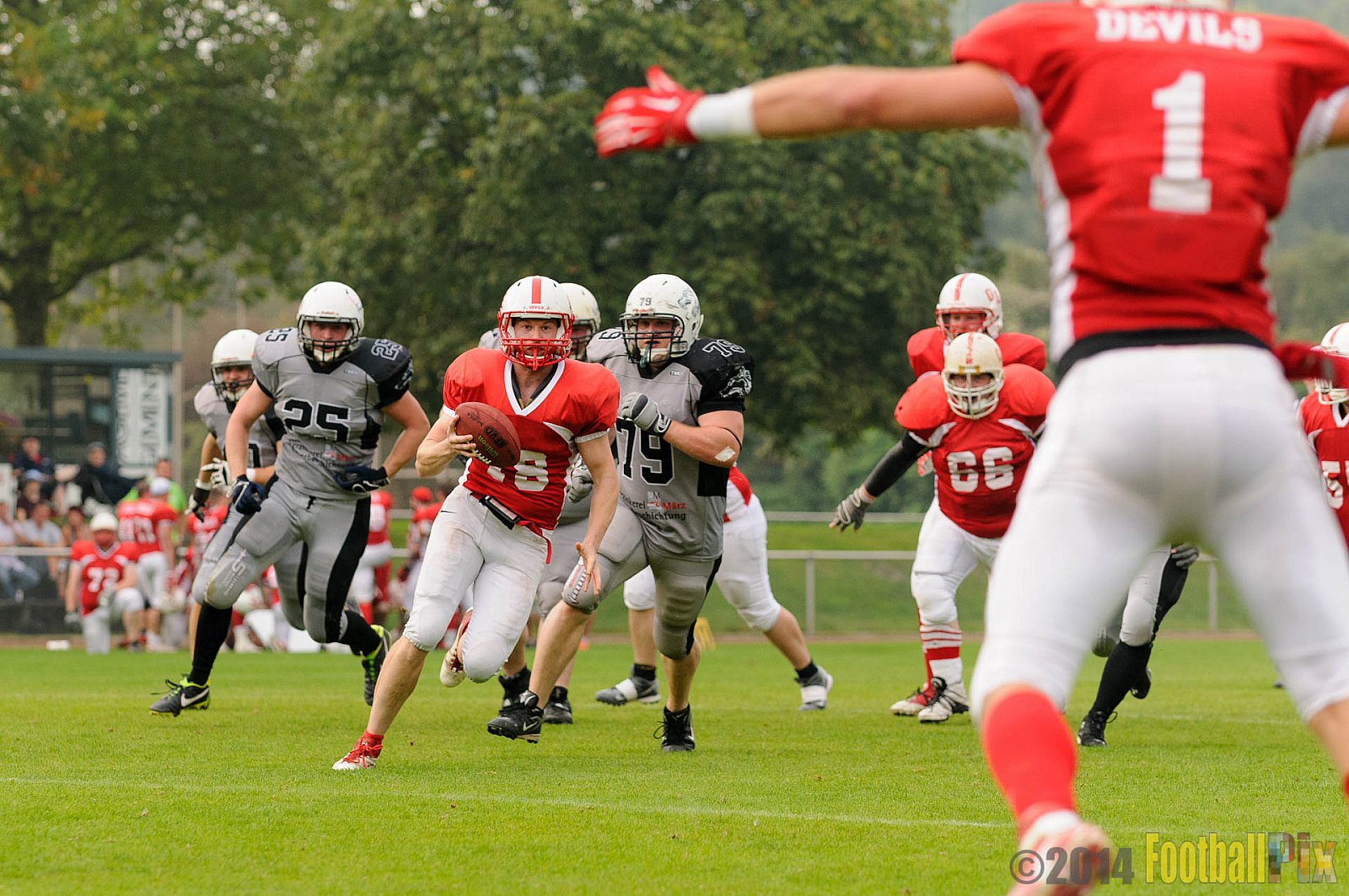 Gelsenkirchen Devils vs. Mönchengladbach Wolfpack  - 06.09.2014 Gelsenkirchen Devils vs. Mönchengladbach Wolfpack (26:20) 