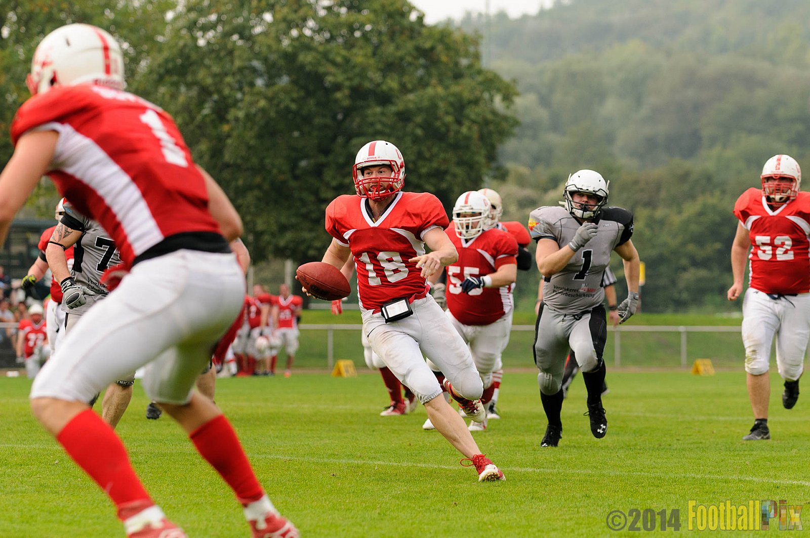 Gelsenkirchen Devils vs. Mönchengladbach Wolfpack  - 06.09.2014 Gelsenkirchen Devils vs. Mönchengladbach Wolfpack (26:20) 