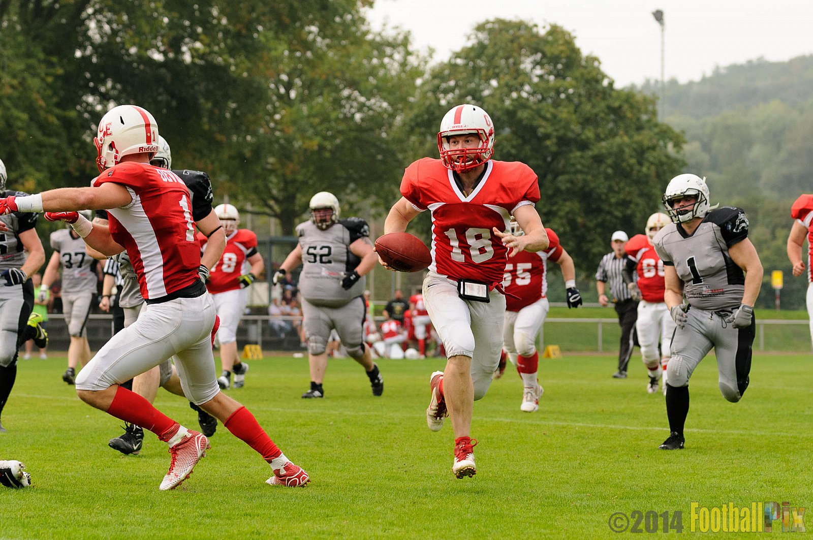 Gelsenkirchen Devils vs. Mönchengladbach Wolfpack  - 06.09.2014 Gelsenkirchen Devils vs. Mönchengladbach Wolfpack (26:20) 