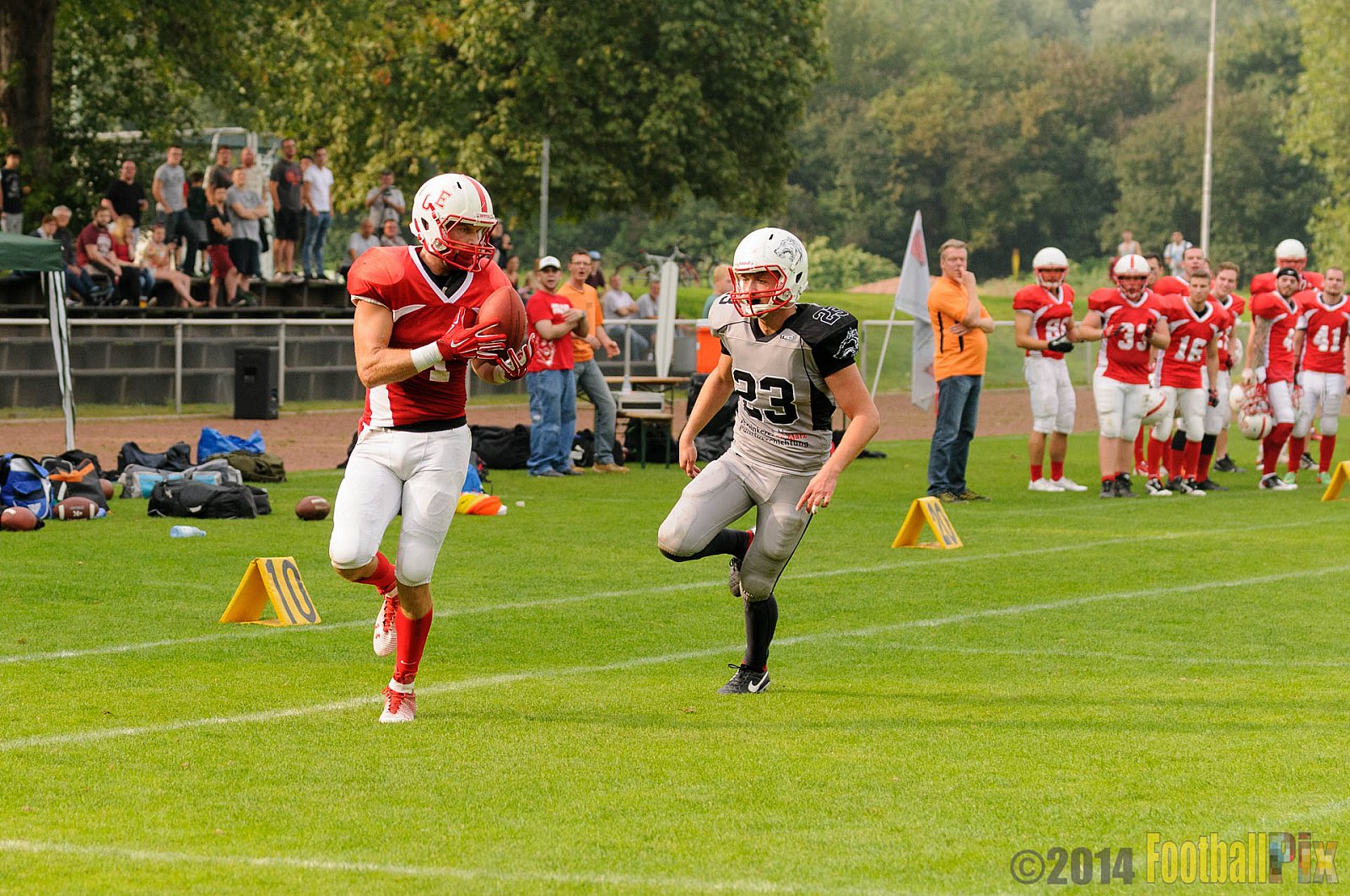 Gelsenkirchen Devils vs. Mönchengladbach Wolfpack  - 06.09.2014 Gelsenkirchen Devils vs. Mönchengladbach Wolfpack (26:20) 