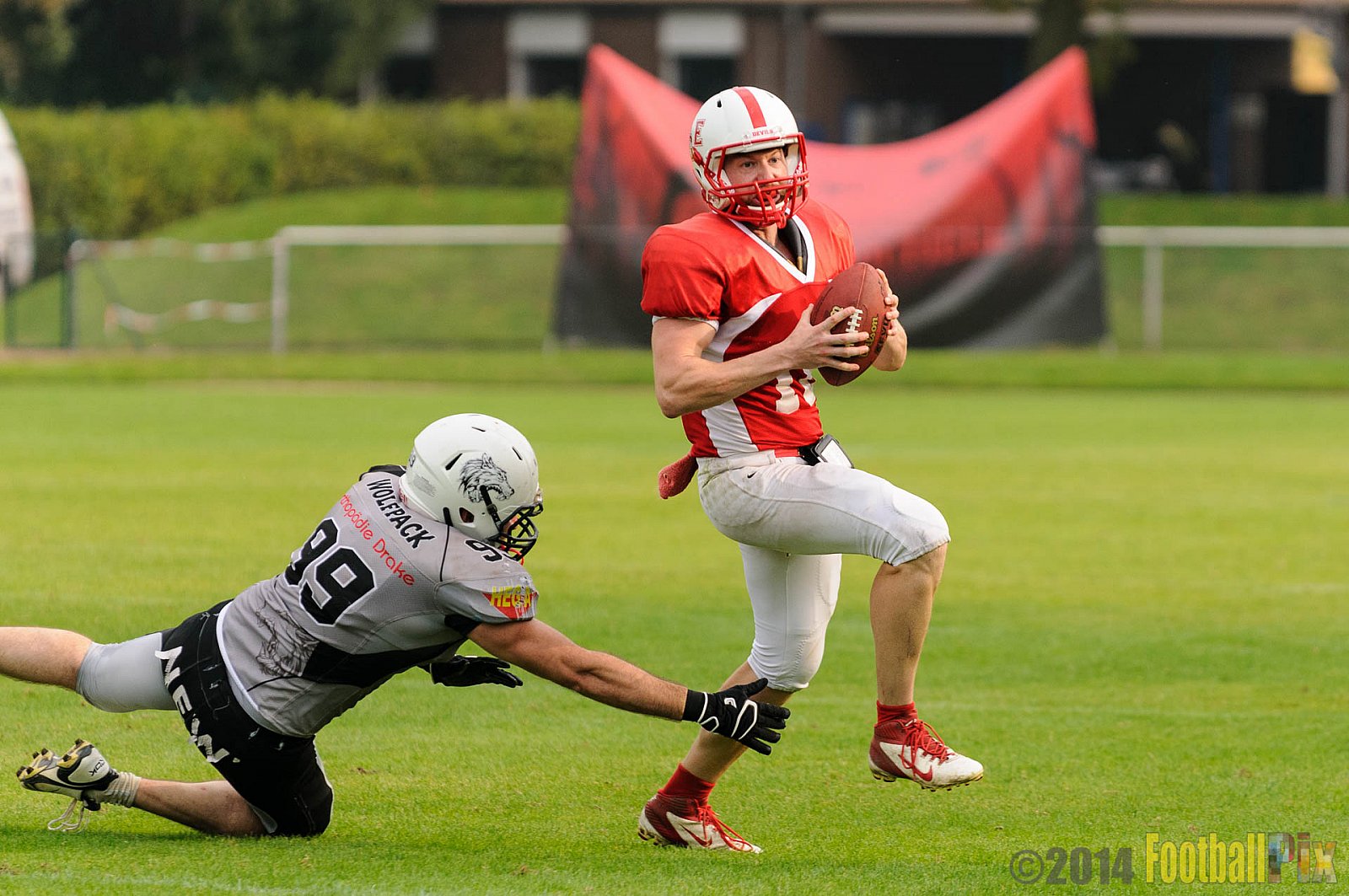 Gelsenkirchen Devils vs. Mönchengladbach Wolfpack  - 06.09.2014 Gelsenkirchen Devils vs. Mönchengladbach Wolfpack (26:20) 