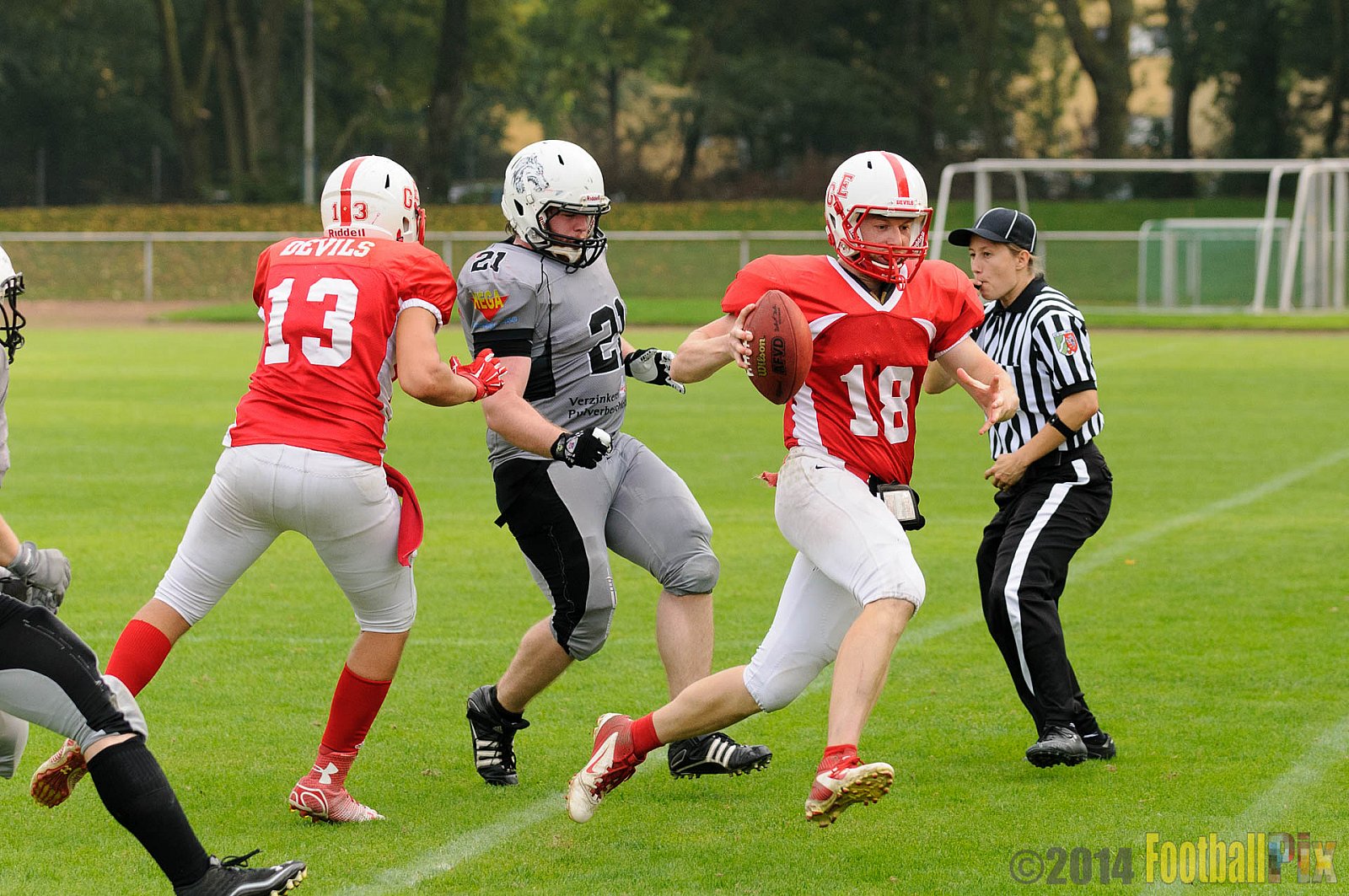 Gelsenkirchen Devils vs. Mönchengladbach Wolfpack  - 06.09.2014 Gelsenkirchen Devils vs. Mönchengladbach Wolfpack (26:20) 