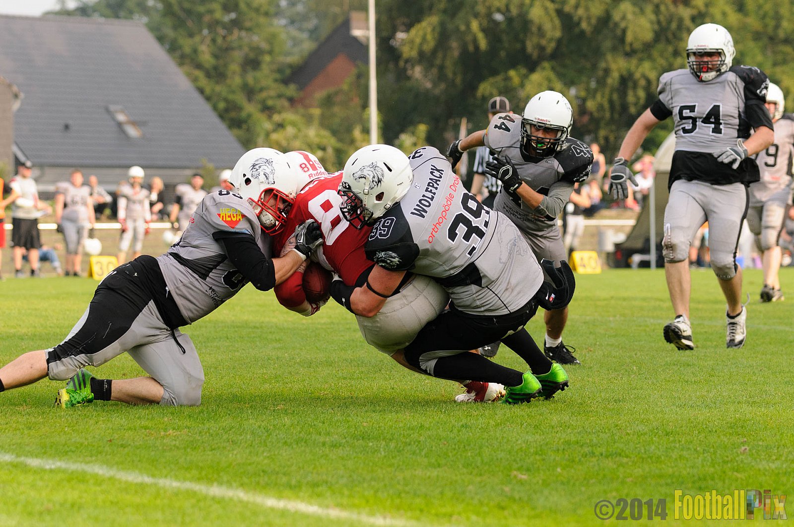 Gelsenkirchen Devils vs. Mönchengladbach Wolfpack  - 06.09.2014 Gelsenkirchen Devils vs. Mönchengladbach Wolfpack (26:20) 