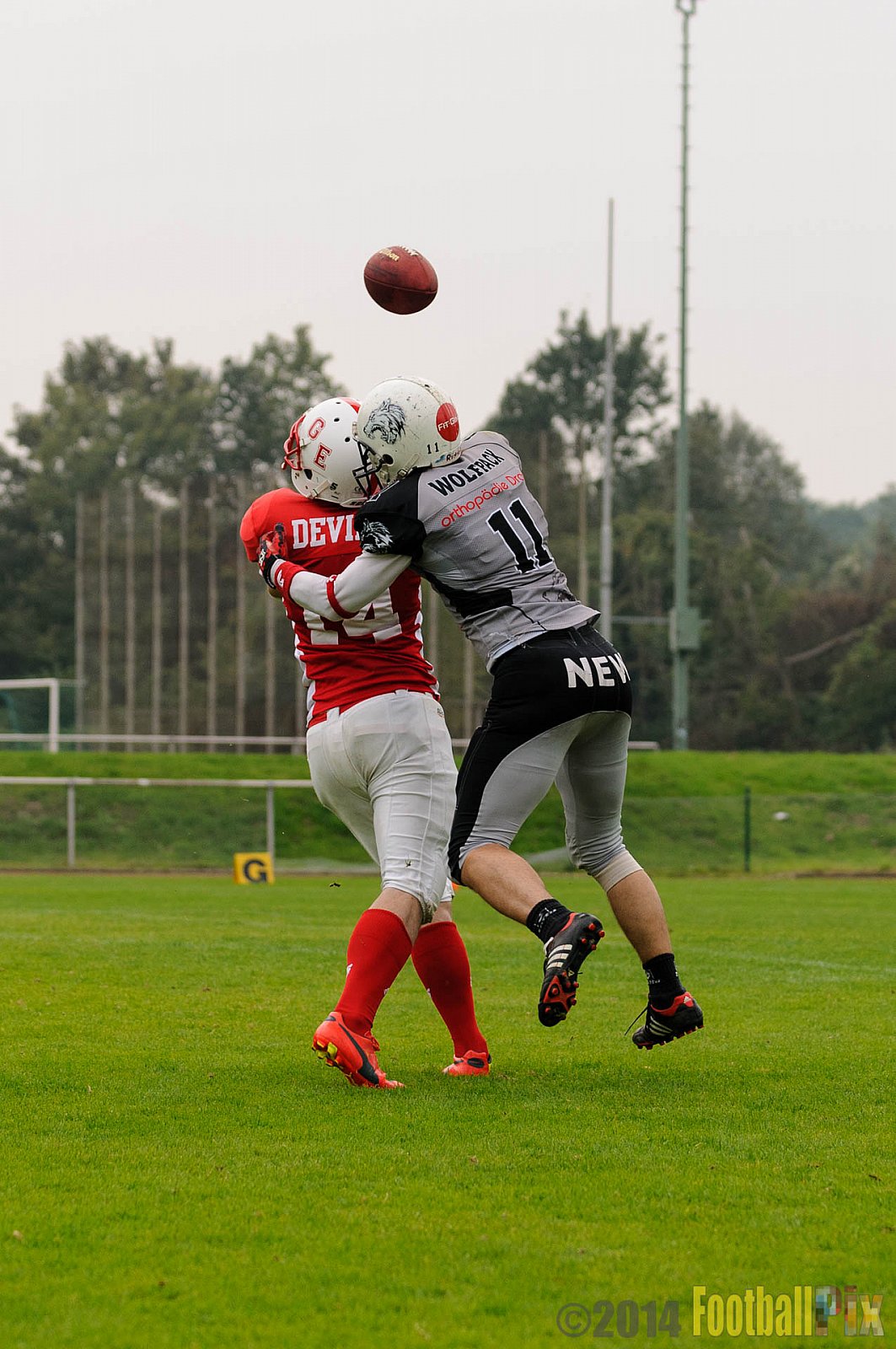 Gelsenkirchen Devils vs. Mönchengladbach Wolfpack  - 06.09.2014 Gelsenkirchen Devils vs. Mönchengladbach Wolfpack (26:20) 