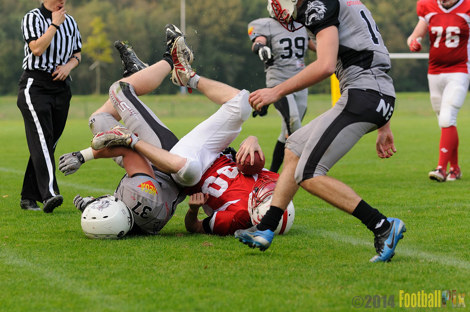 Gelsenkirchen Devils vs. Mönchengladbach Wolfpack  - 06.09.2014 Gelsenkirchen Devils vs. Mönchengladbach Wolfpack (26:20) 