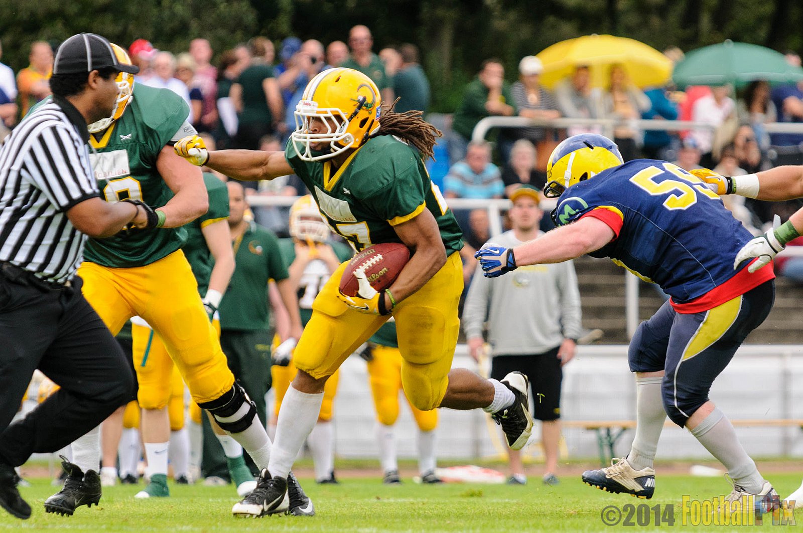 Cologne Crocodiles vs. Hildesheim Invaders  - 14.09.2014 GFL2 Nord: Cologne Crocodiles vs. Hildesheim Invaders (56:28) 