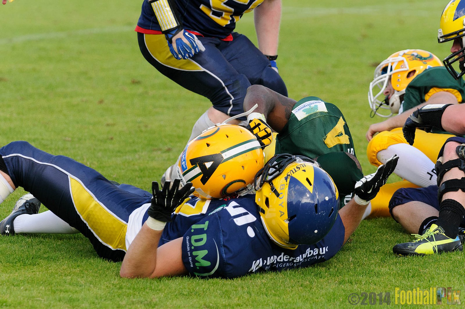 Cologne Crocodiles vs. Hildesheim Invaders  - 14.09.2014 GFL2 Nord: Cologne Crocodiles vs. Hildesheim Invaders (56:28) 