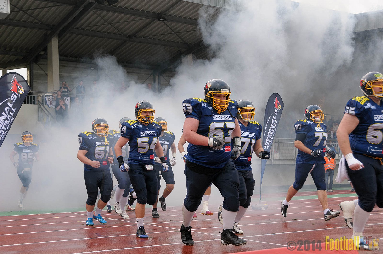 Essen Assindia Cardinals vs. Langenfeld Longhorns - 20.09.2014 Essen Assindia Cardinals vs. Langenfeld Longhorns (50:37) 