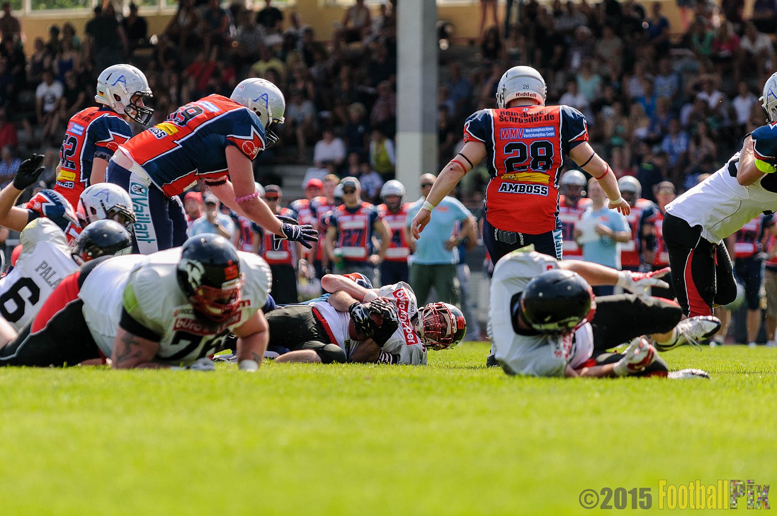 Remscheid Amboss vs. Solingen Paladins - 22.08.2015 RL NRW: Remscheid Amboss vs. Solingen Paladins (24:42)