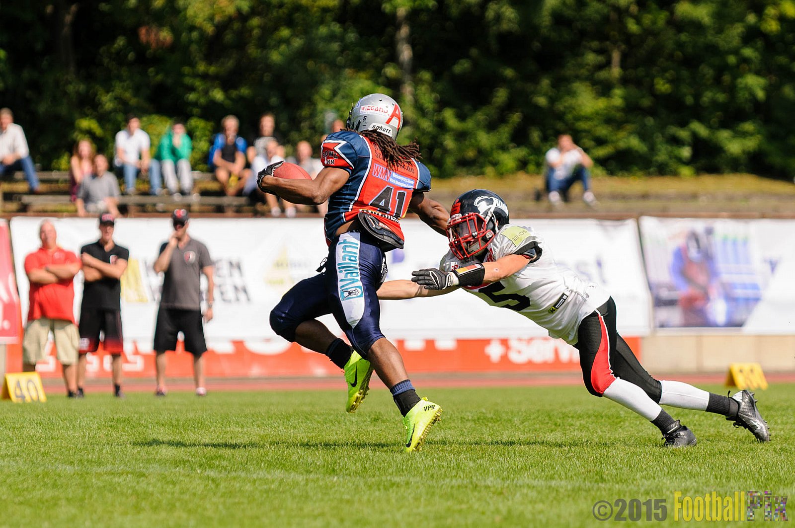 Remscheid Amboss vs. Solingen Paladins - 22.08.2015 RL NRW: Remscheid Amboss vs. Solingen Paladins (24:42)