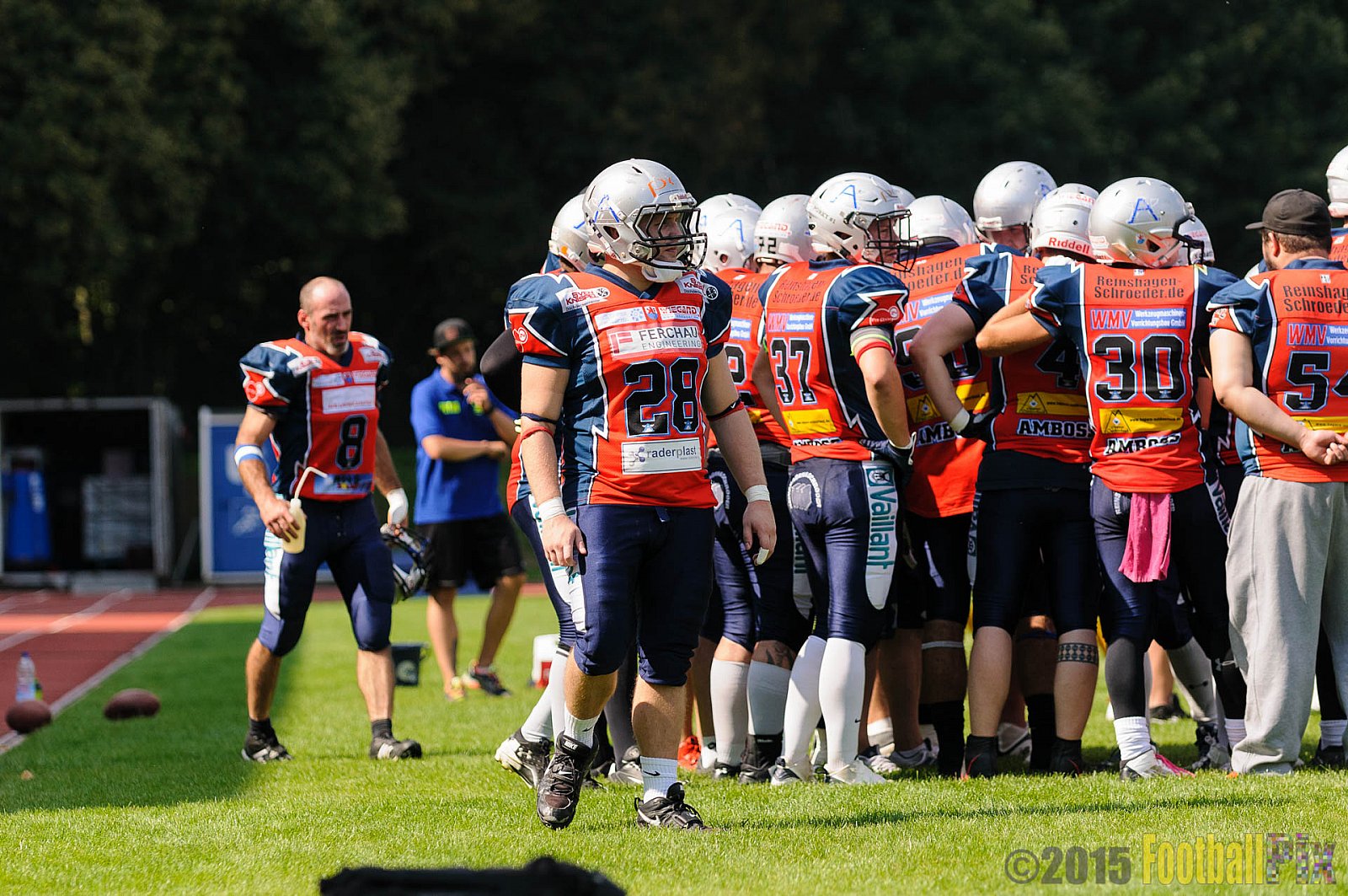 Remscheid Amboss vs. Solingen Paladins - 22.08.2015 RL NRW: Remscheid Amboss vs. Solingen Paladins (24:42)