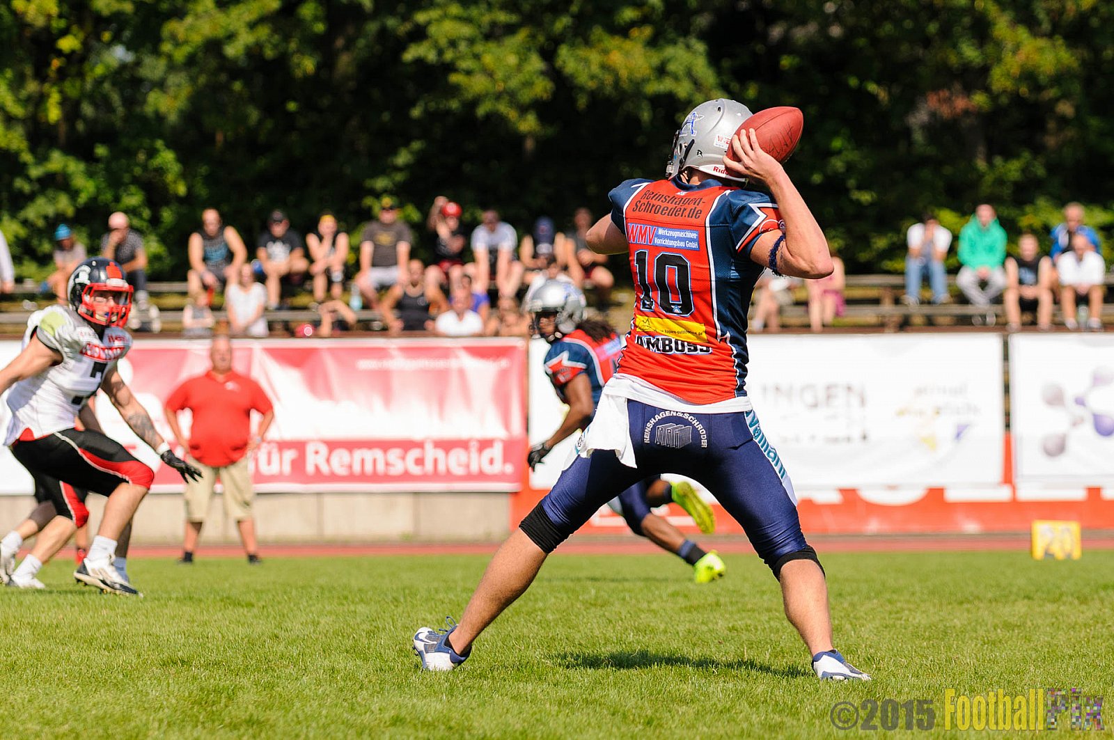 Remscheid Amboss vs. Solingen Paladins - 22.08.2015 RL NRW: Remscheid Amboss vs. Solingen Paladins (24:42)