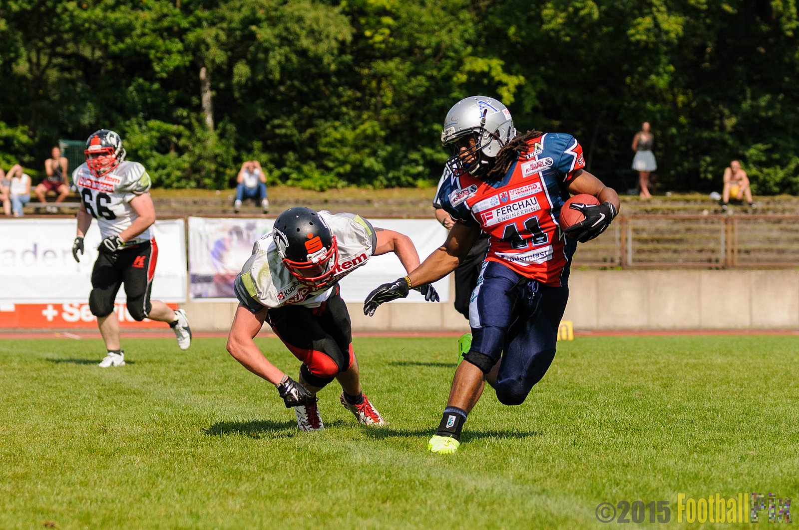 Remscheid Amboss vs. Solingen Paladins - 22.08.2015 RL NRW: Remscheid Amboss vs. Solingen Paladins (24:42)