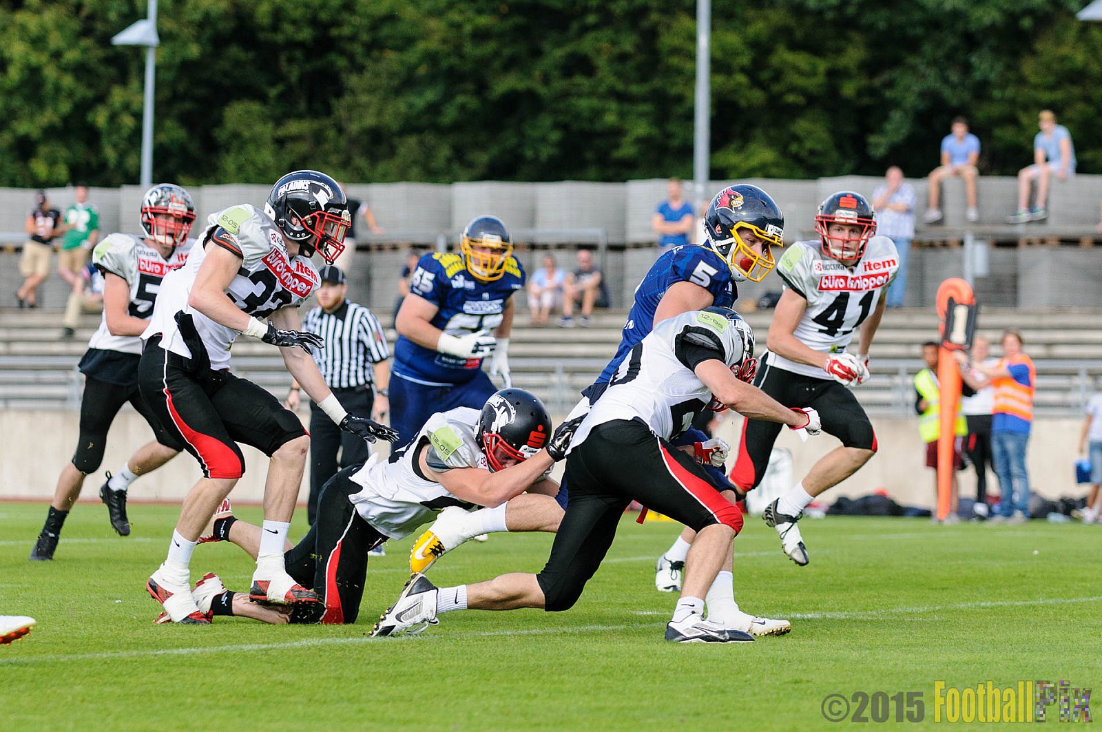 Essen Assindia Cardinals vs. Solingen Paladins - 29.08.2015 RL NRW: Essen Assindia Cardinals vs. Solingen Paladins (33:07)