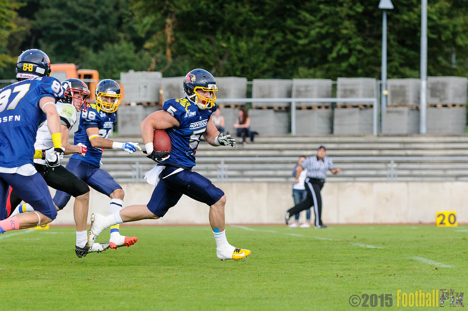 Essen Assindia Cardinals vs. Solingen Paladins - 29.08.2015 RL NRW: Essen Assindia Cardinals vs. Solingen Paladins (33:07)