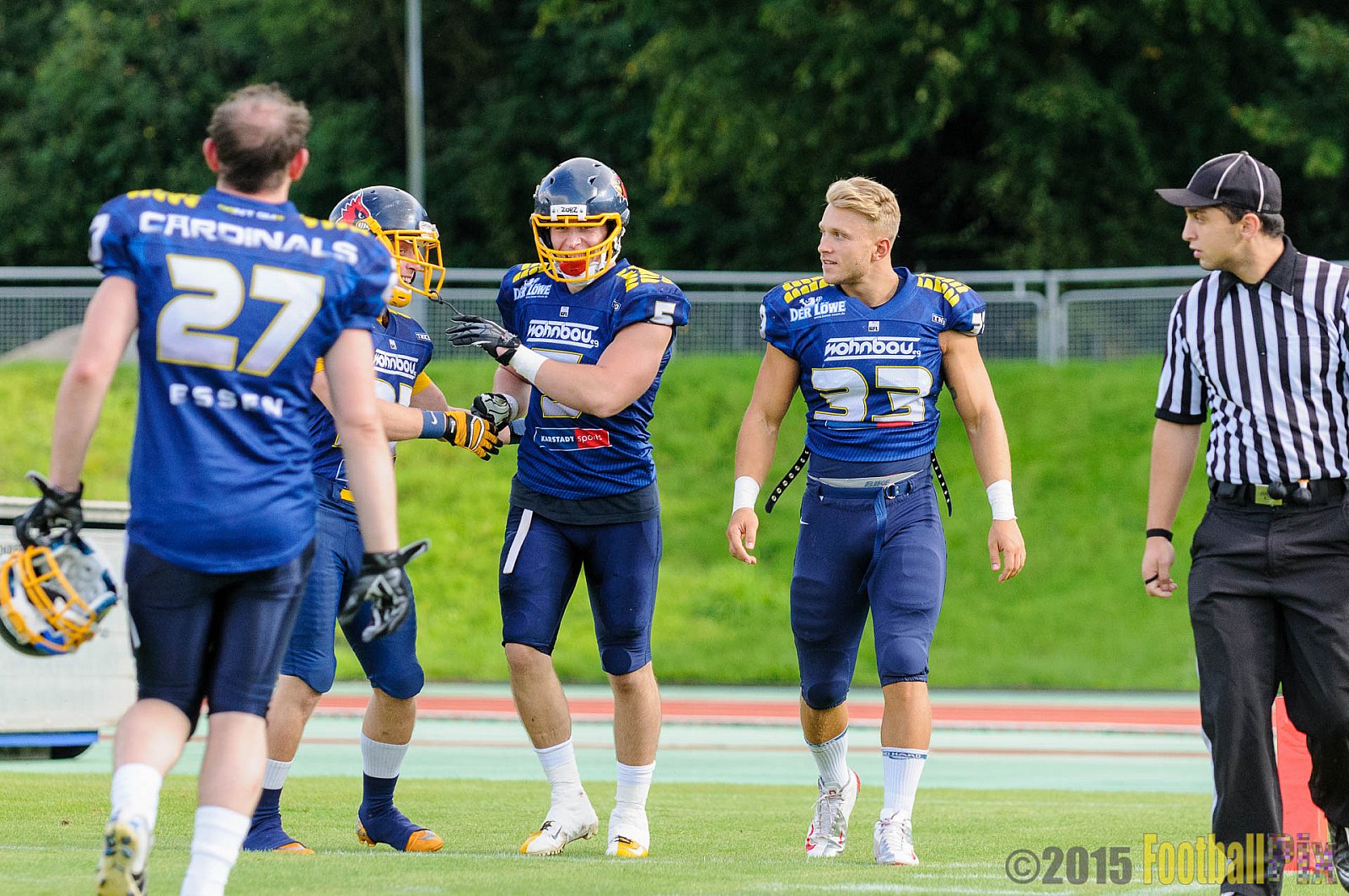 Essen Assindia Cardinals vs. Solingen Paladins - 29.08.2015 RL NRW: Essen Assindia Cardinals vs. Solingen Paladins (33:07)
