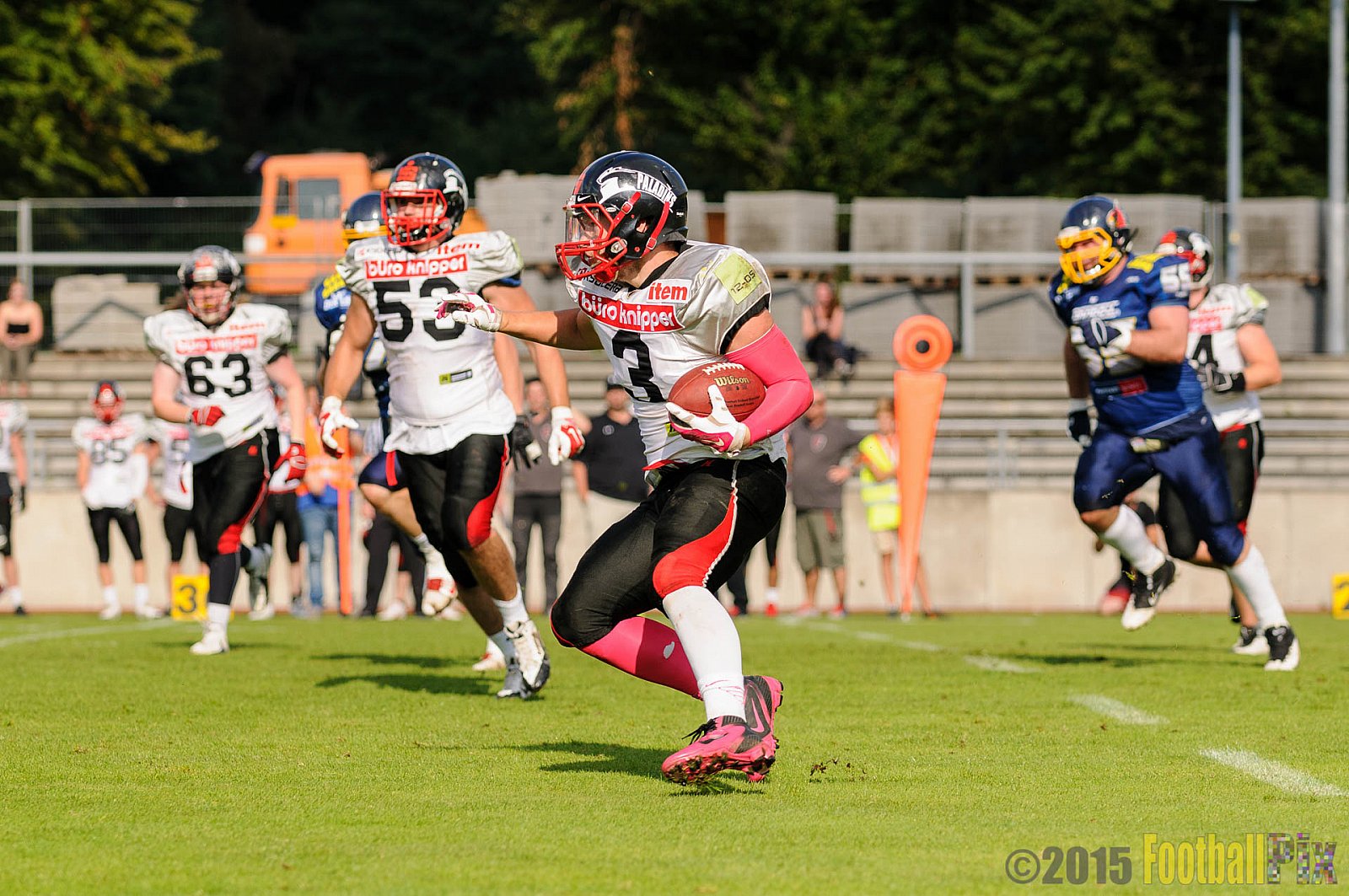 Essen Assindia Cardinals vs. Solingen Paladins - 29.08.2015 RL NRW: Essen Assindia Cardinals vs. Solingen Paladins (33:07)