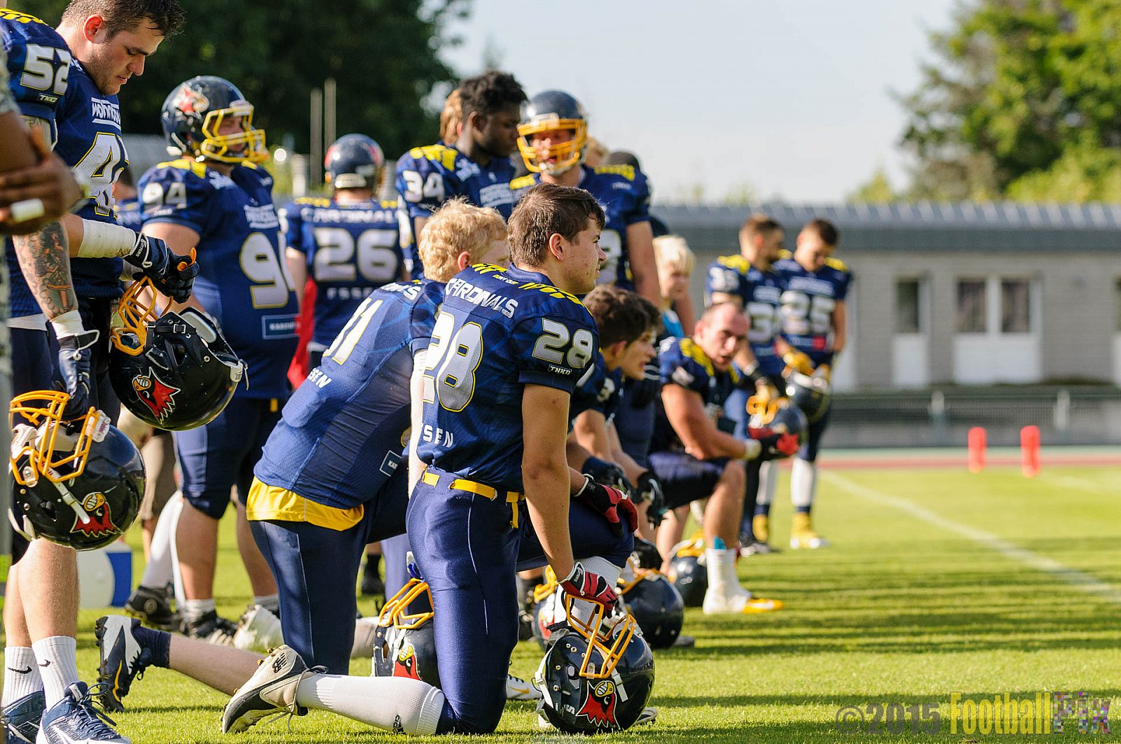 Essen Assindia Cardinals vs. Solingen Paladins - 29.08.2015 RL NRW: Essen Assindia Cardinals vs. Solingen Paladins (33:07)
