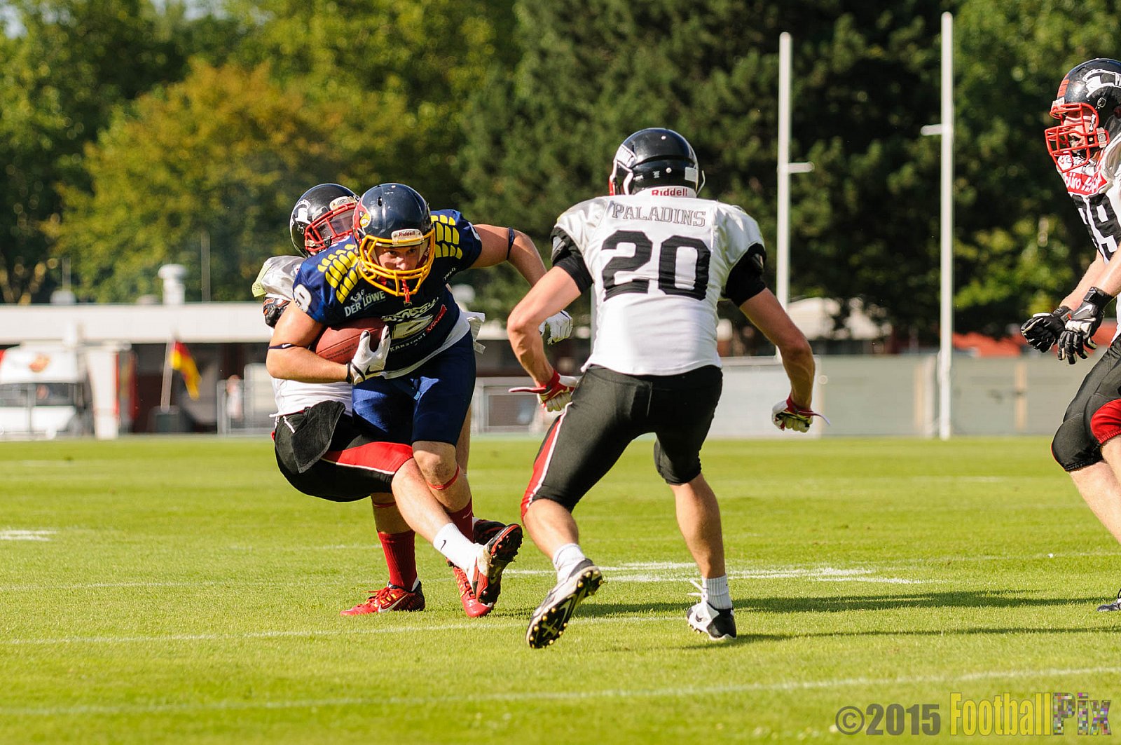 Essen Assindia Cardinals vs. Solingen Paladins - 29.08.2015 RL NRW: Essen Assindia Cardinals vs. Solingen Paladins (33:07)