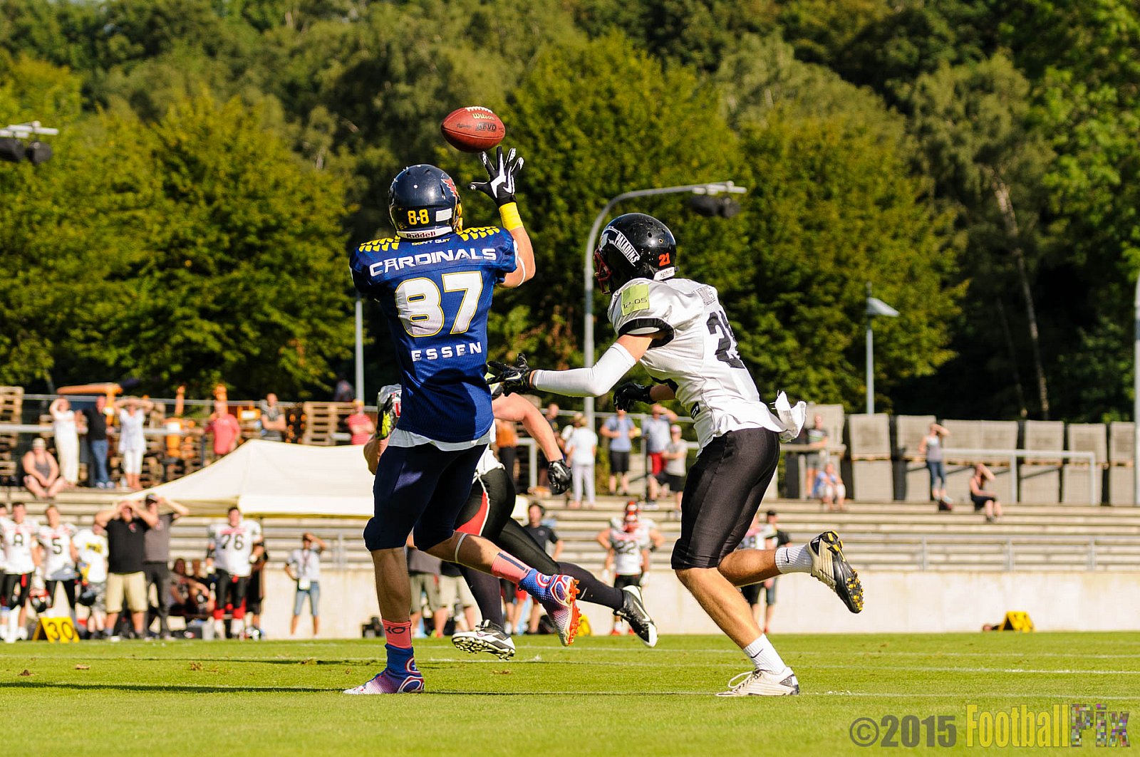 Essen Assindia Cardinals vs. Solingen Paladins - 29.08.2015 RL NRW: Essen Assindia Cardinals vs. Solingen Paladins (33:07)