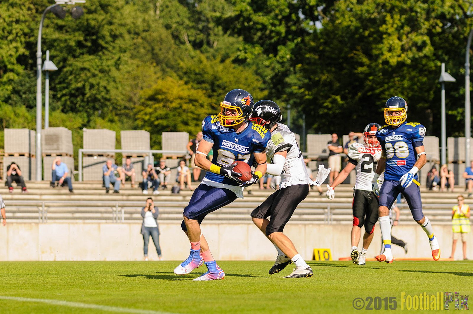 Essen Assindia Cardinals vs. Solingen Paladins - 29.08.2015 RL NRW: Essen Assindia Cardinals vs. Solingen Paladins (33:07)