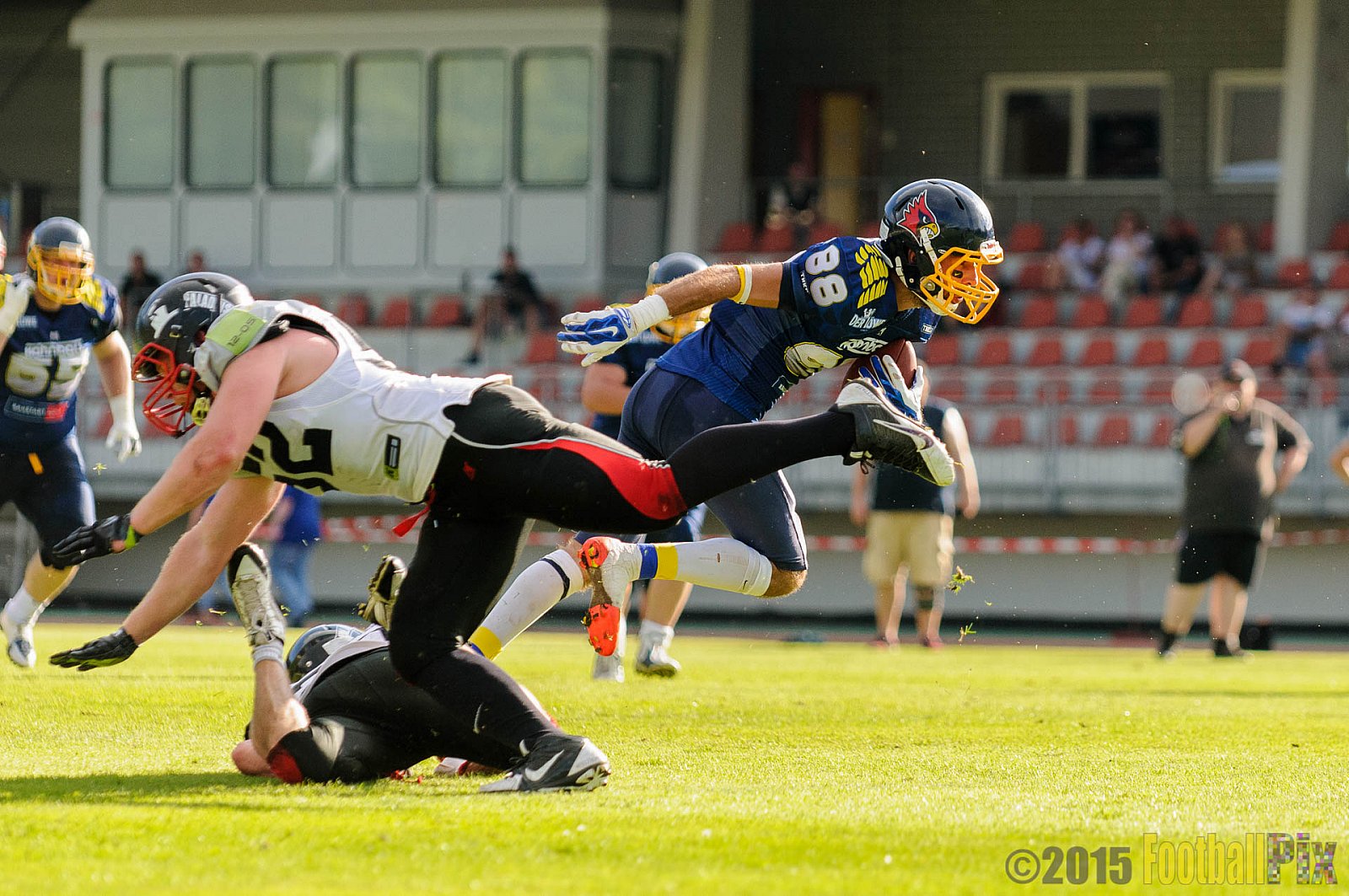 Essen Assindia Cardinals vs. Solingen Paladins - 29.08.2015 RL NRW: Essen Assindia Cardinals vs. Solingen Paladins (33:07)