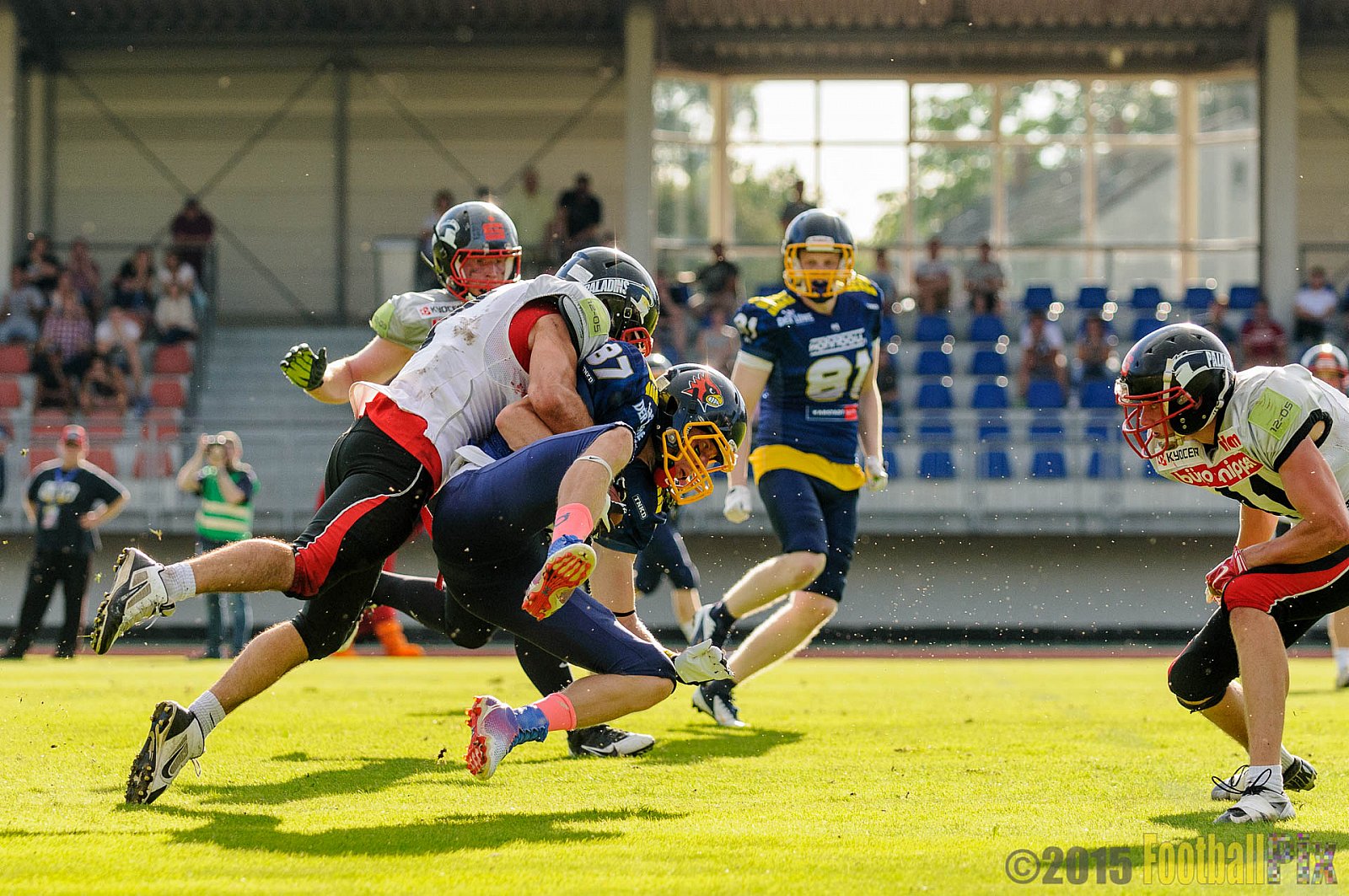 Essen Assindia Cardinals vs. Solingen Paladins - 29.08.2015 RL NRW: Essen Assindia Cardinals vs. Solingen Paladins (33:07)