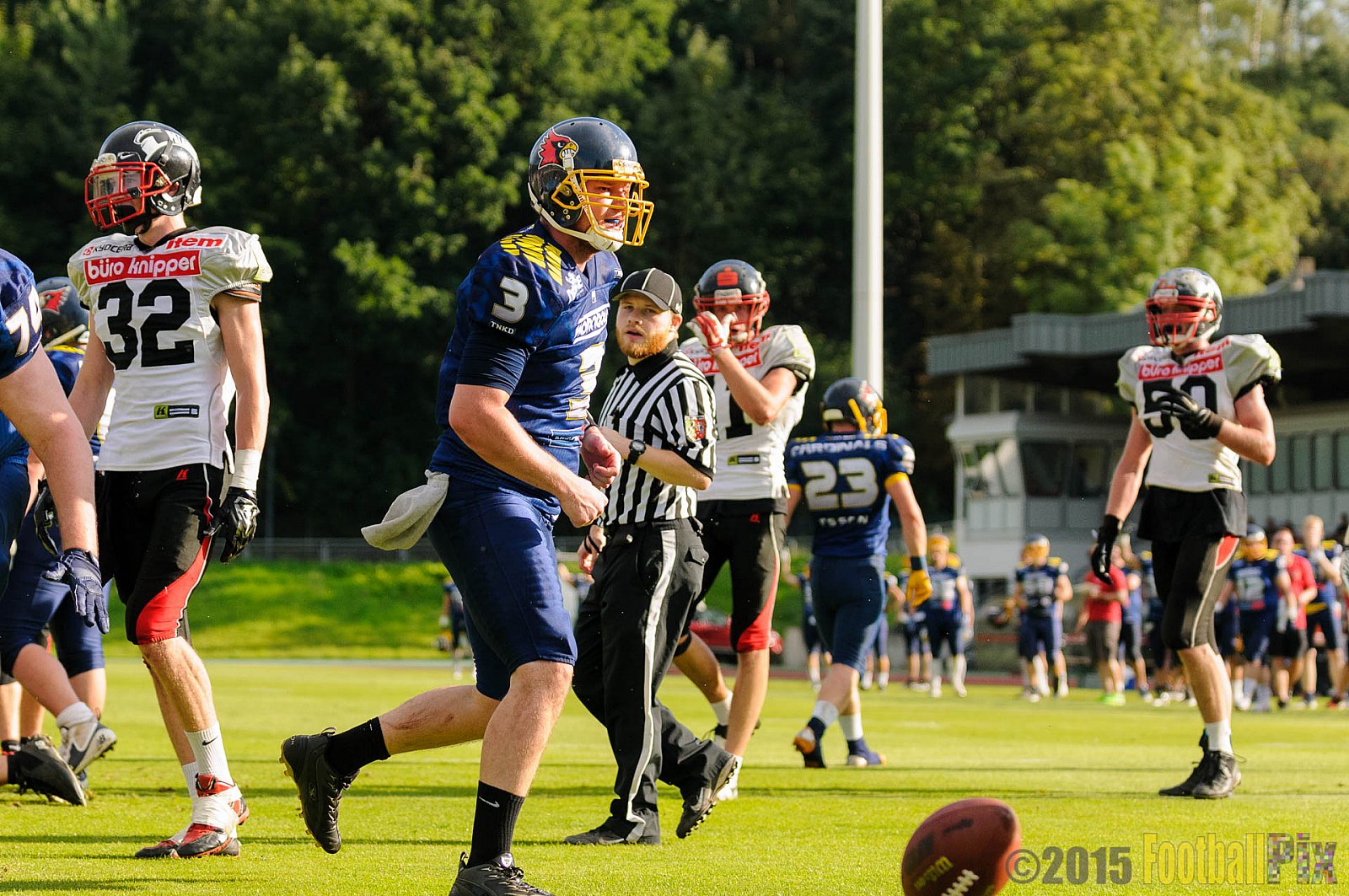 Essen Assindia Cardinals vs. Solingen Paladins - 29.08.2015 RL NRW: Essen Assindia Cardinals vs. Solingen Paladins (33:07)