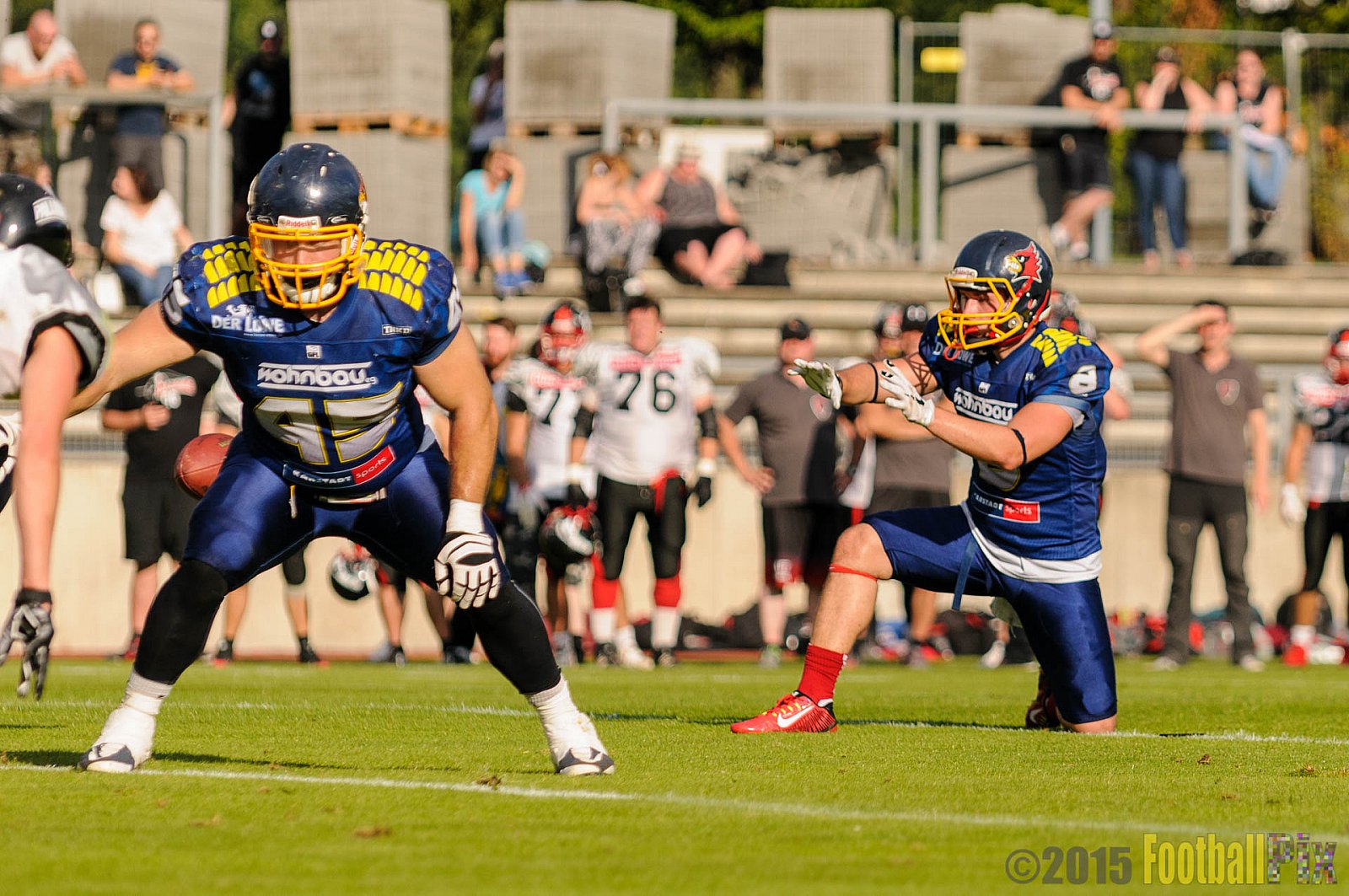 Essen Assindia Cardinals vs. Solingen Paladins - 29.08.2015 RL NRW: Essen Assindia Cardinals vs. Solingen Paladins (33:07)