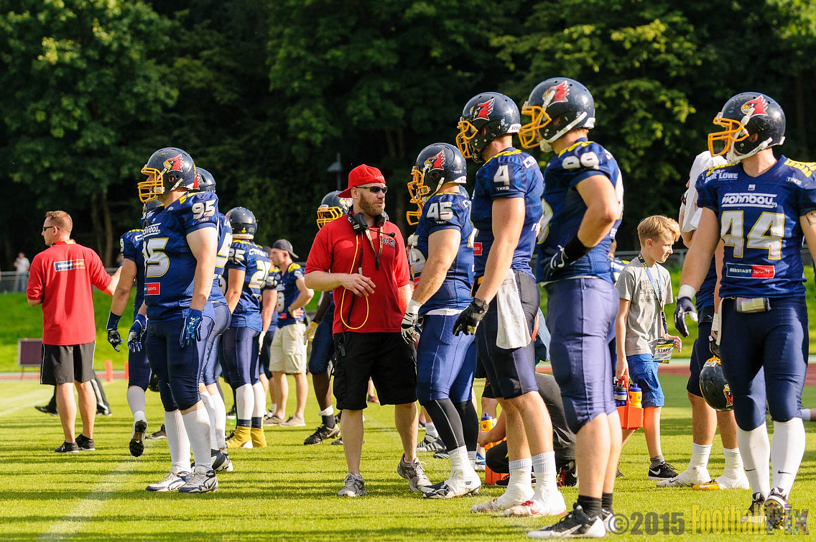 Essen Assindia Cardinals vs. Solingen Paladins - 29.08.2015 RL NRW: Essen Assindia Cardinals vs. Solingen Paladins (33:07)