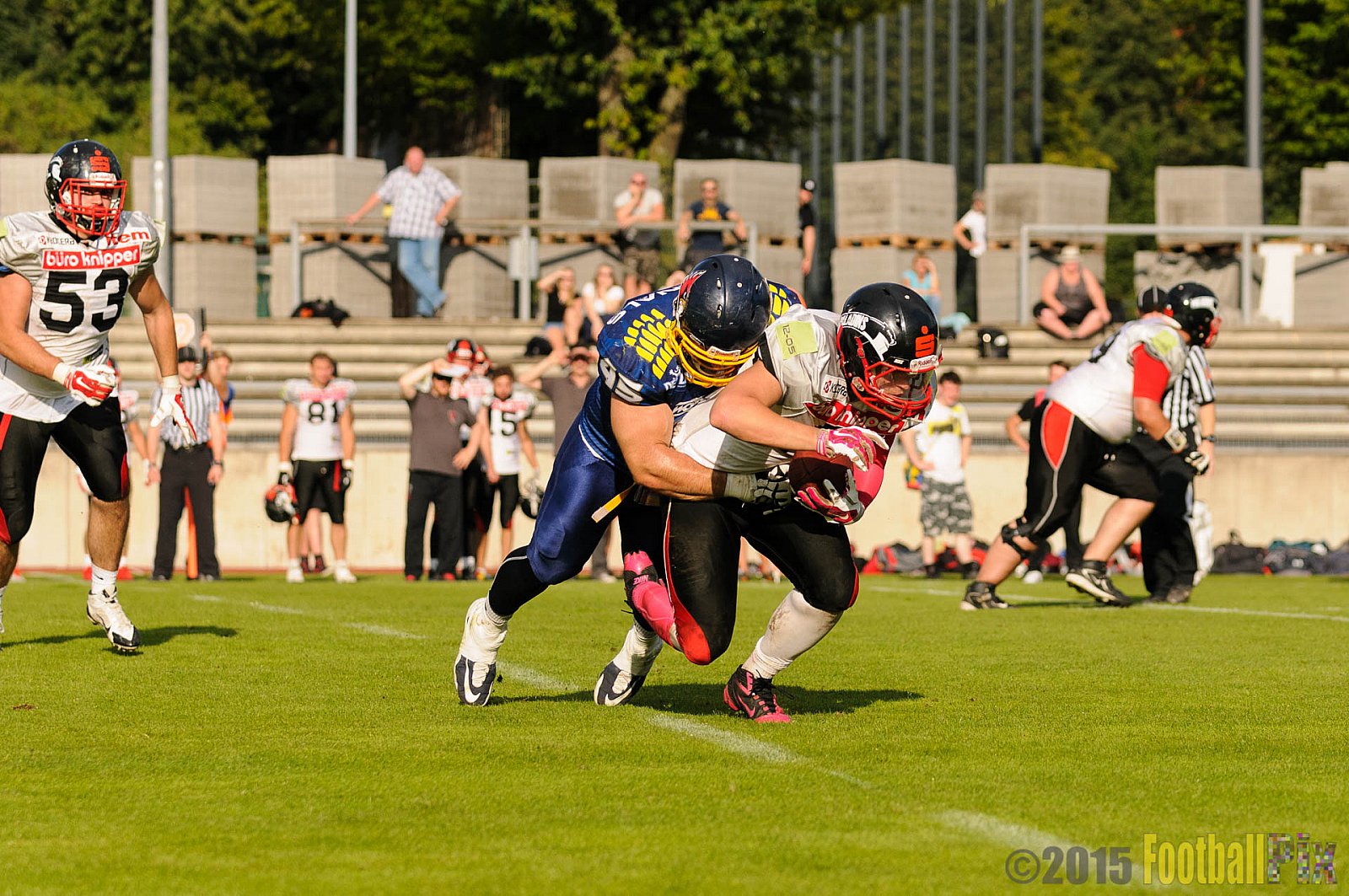 Essen Assindia Cardinals vs. Solingen Paladins - 29.08.2015 RL NRW: Essen Assindia Cardinals vs. Solingen Paladins (33:07)