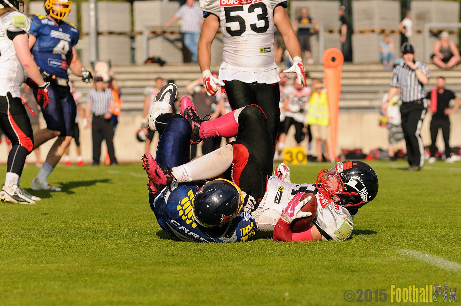 Essen Assindia Cardinals vs. Solingen Paladins - 29.08.2015 RL NRW: Essen Assindia Cardinals vs. Solingen Paladins (33:07)