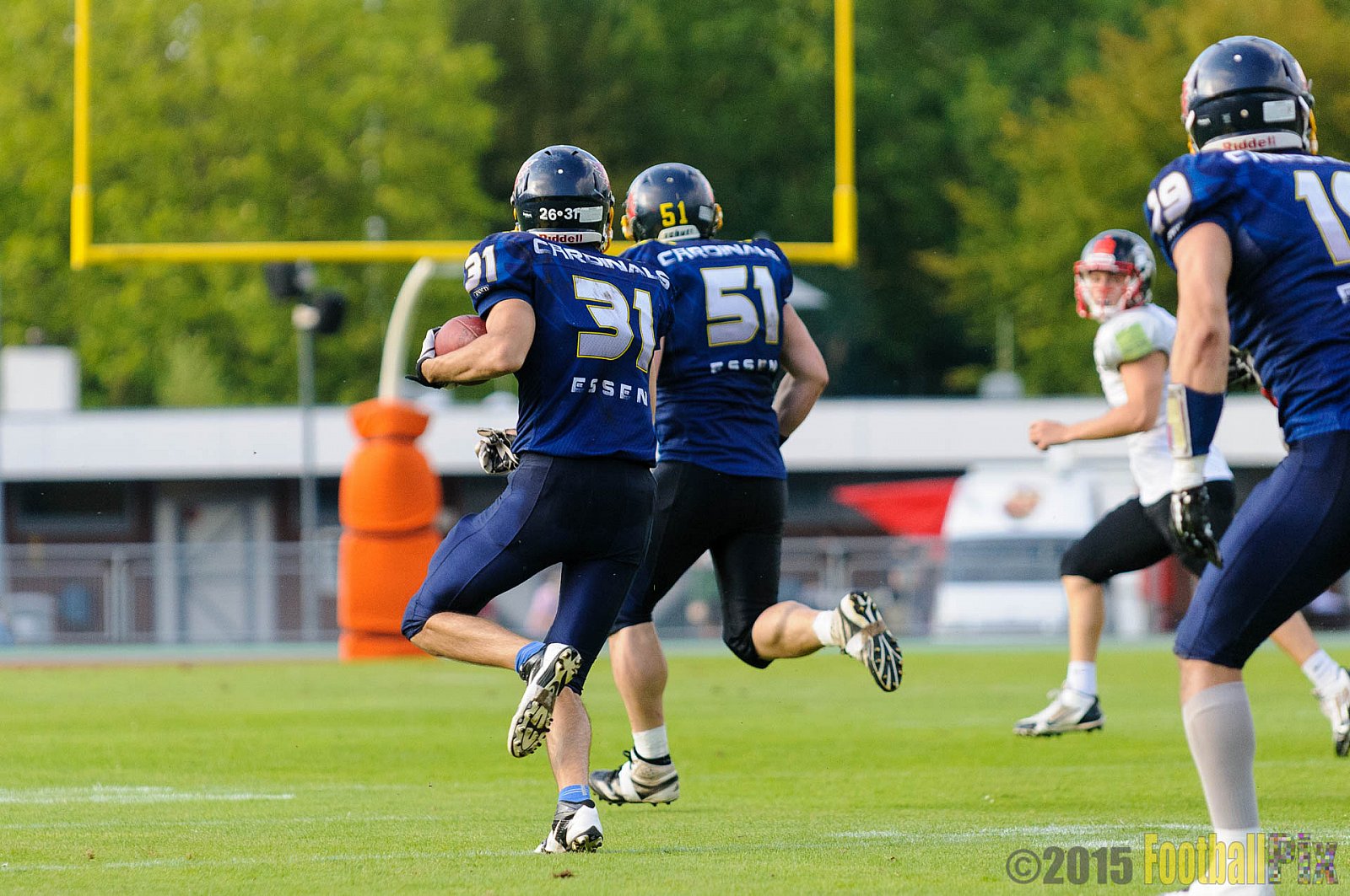 Essen Assindia Cardinals vs. Solingen Paladins - 29.08.2015 RL NRW: Essen Assindia Cardinals vs. Solingen Paladins (33:07)