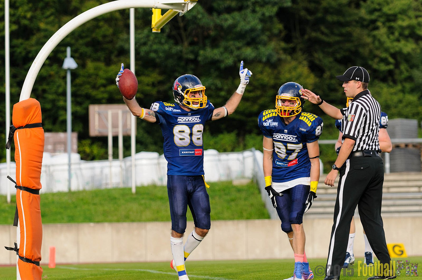 Essen Assindia Cardinals vs. Solingen Paladins - 29.08.2015 RL NRW: Essen Assindia Cardinals vs. Solingen Paladins (33:07)