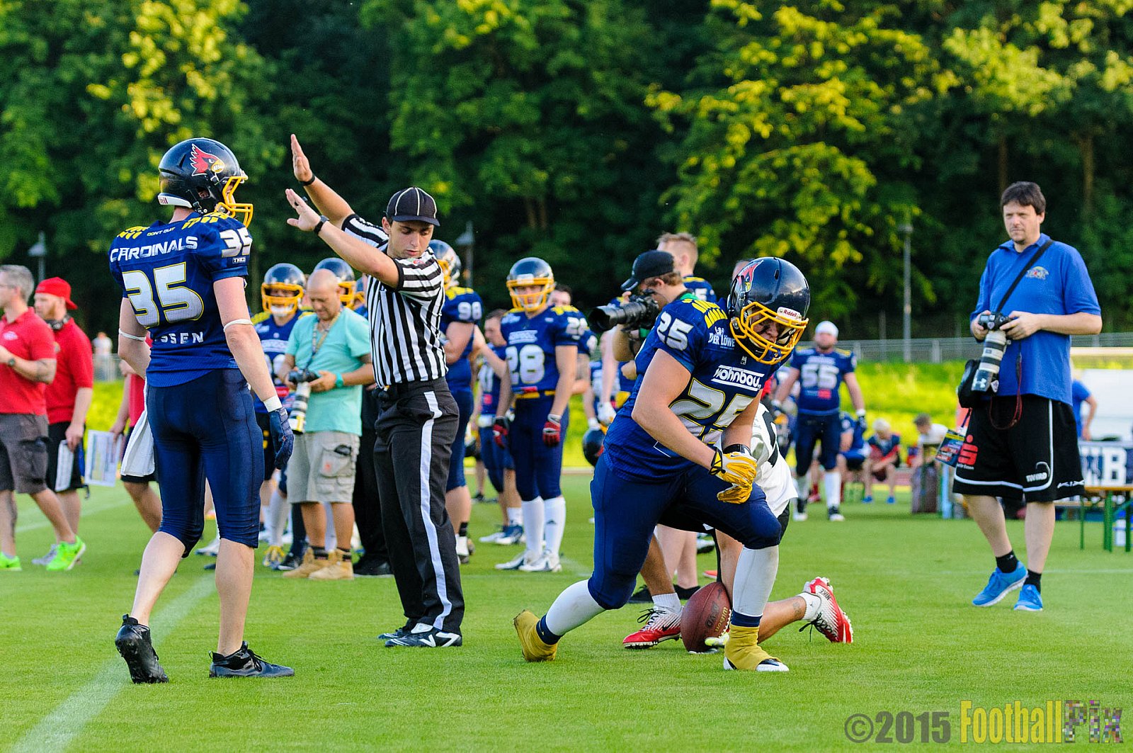 Essen Assindia Cardinals vs. Solingen Paladins - 29.08.2015 RL NRW: Essen Assindia Cardinals vs. Solingen Paladins (33:07)