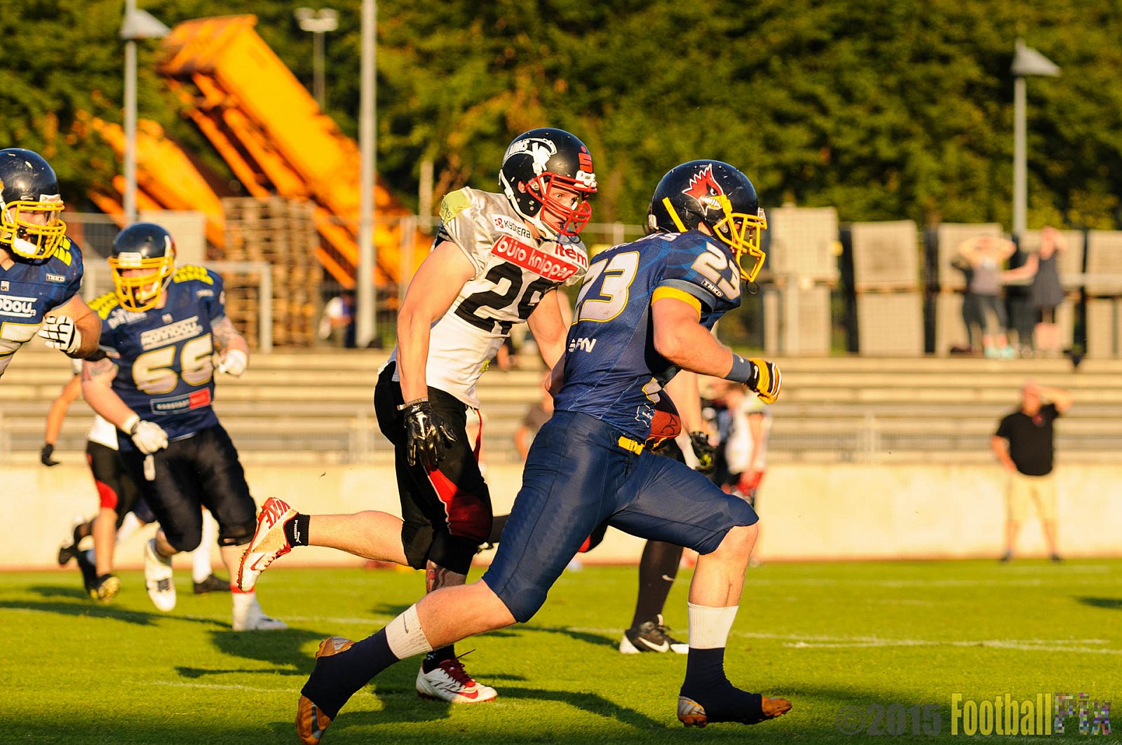 Essen Assindia Cardinals vs. Solingen Paladins - 29.08.2015 RL NRW: Essen Assindia Cardinals vs. Solingen Paladins (33:07)