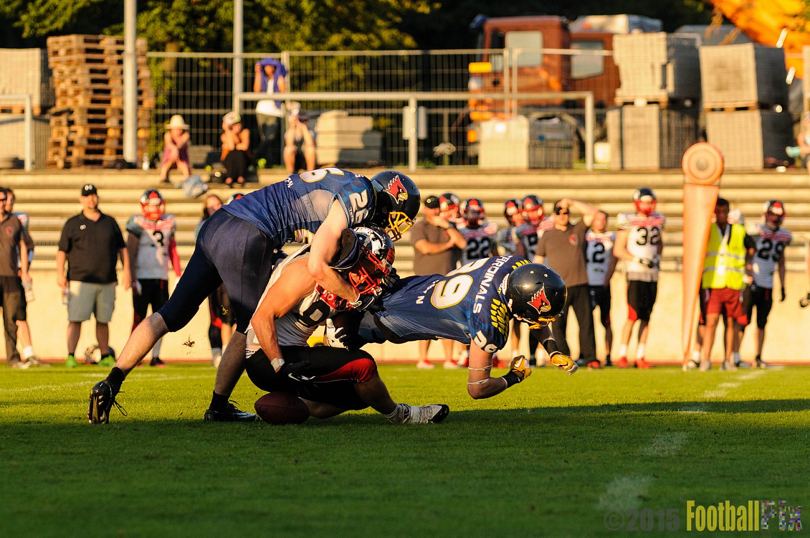 Essen Assindia Cardinals vs. Solingen Paladins - 29.08.2015 RL NRW: Essen Assindia Cardinals vs. Solingen Paladins (33:07)
