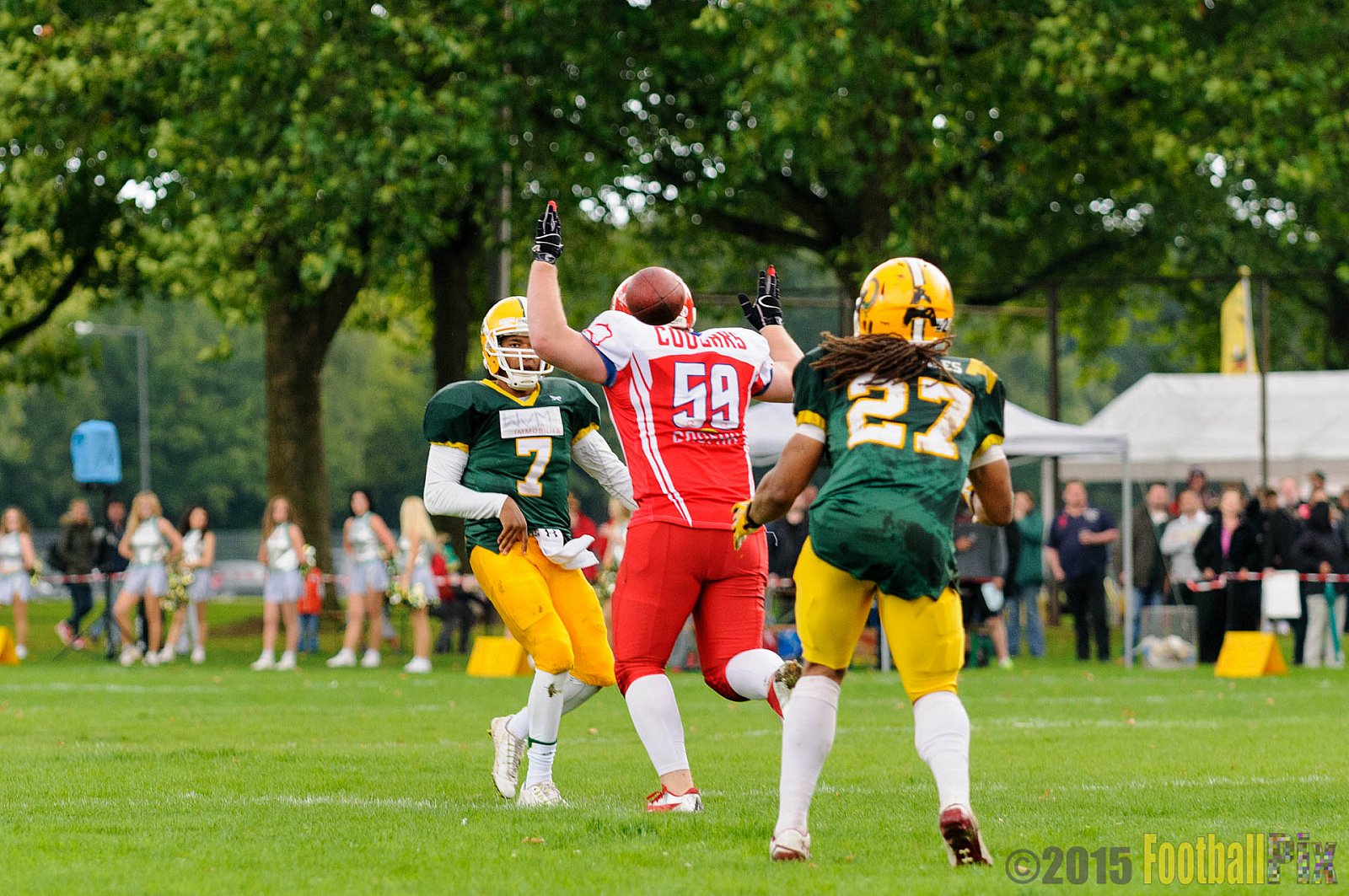 Cologne Crocodiles vs. Lübeck Cougars - 05.09.2015 GFL2 Nord: Cologne Crocodiles vs. Lübeck Cougars (19:35)