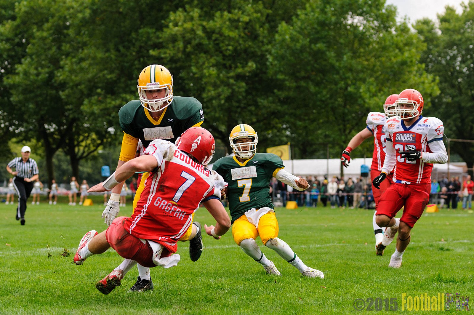 Cologne Crocodiles vs. Lübeck Cougars - 05.09.2015 GFL2 Nord: Cologne Crocodiles vs. Lübeck Cougars (19:35)
