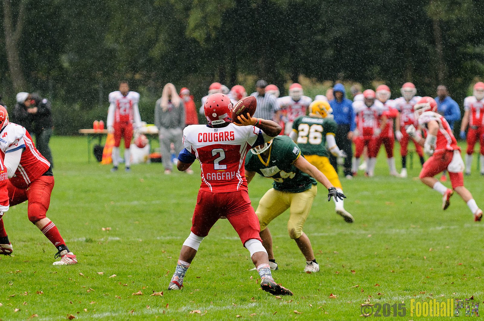 Cologne Crocodiles vs. Lübeck Cougars - 05.09.2015 GFL2 Nord: Cologne Crocodiles vs. Lübeck Cougars (19:35)