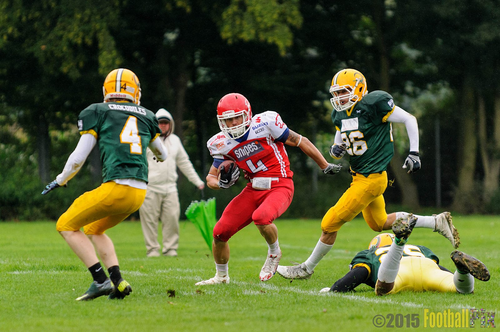 Cologne Crocodiles vs. Lübeck Cougars - 05.09.2015 GFL2 Nord: Cologne Crocodiles vs. Lübeck Cougars (19:35)