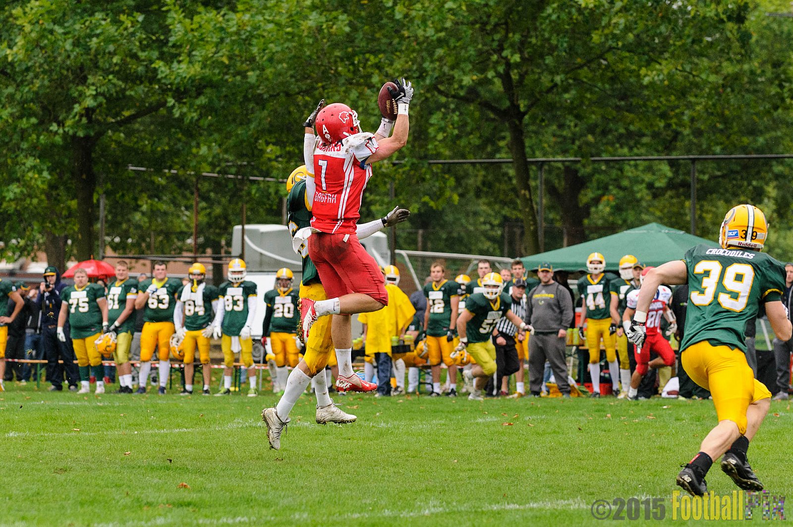 Cologne Crocodiles vs. Lübeck Cougars - 05.09.2015 GFL2 Nord: Cologne Crocodiles vs. Lübeck Cougars (19:35)
