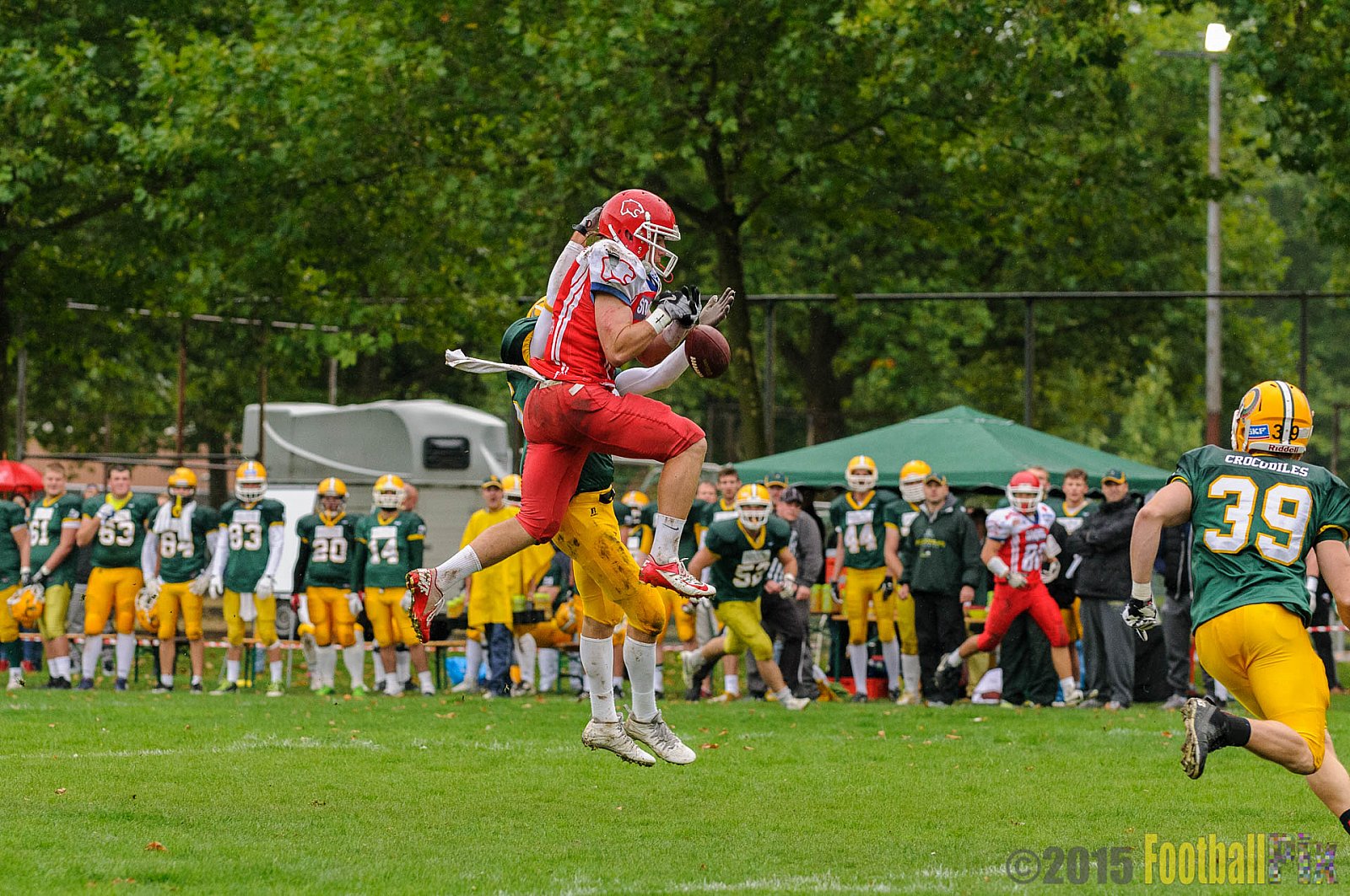 Cologne Crocodiles vs. Lübeck Cougars - 05.09.2015 GFL2 Nord: Cologne Crocodiles vs. Lübeck Cougars (19:35)